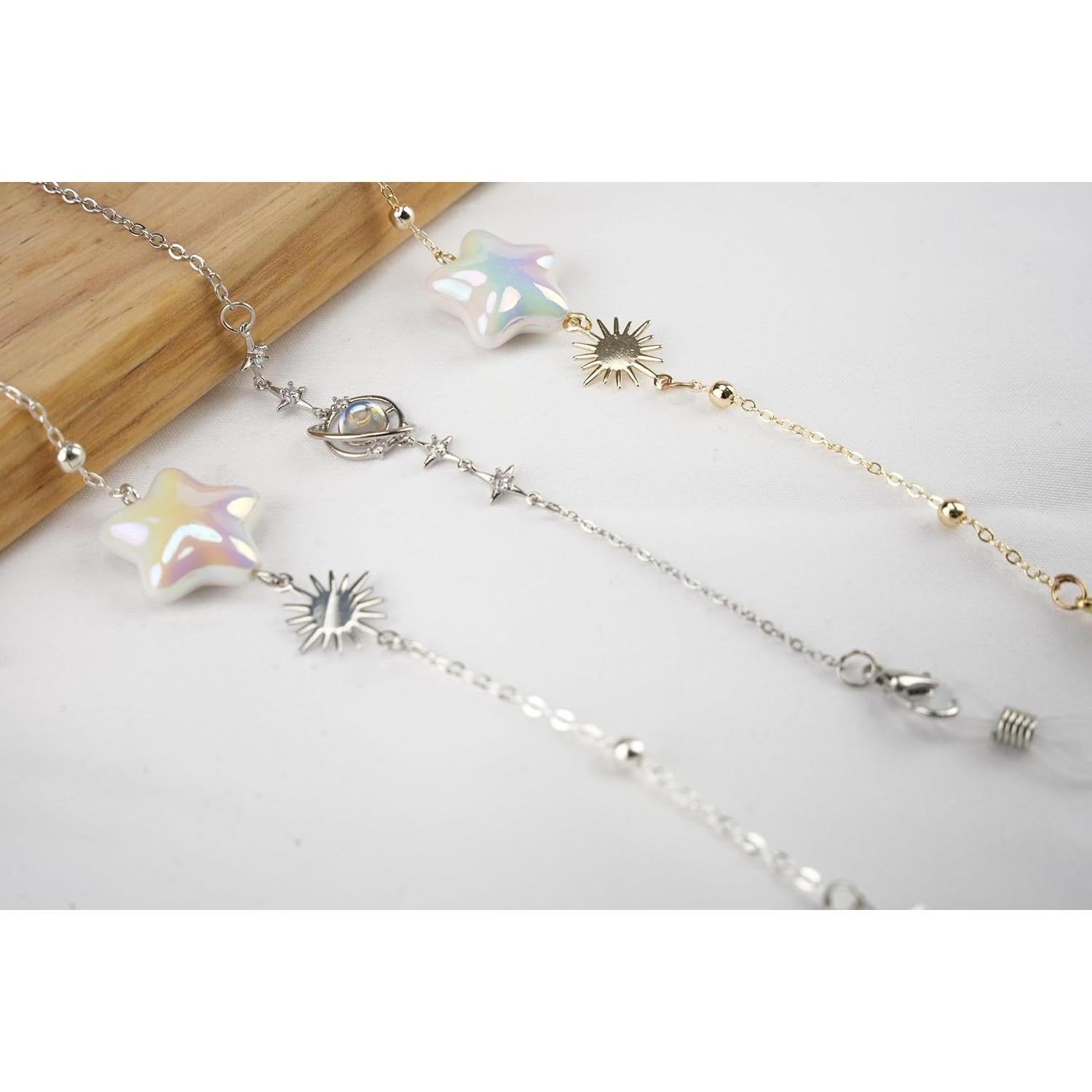 Cadena de Gafas Elegante para Mujeres - Soporte Ajustable