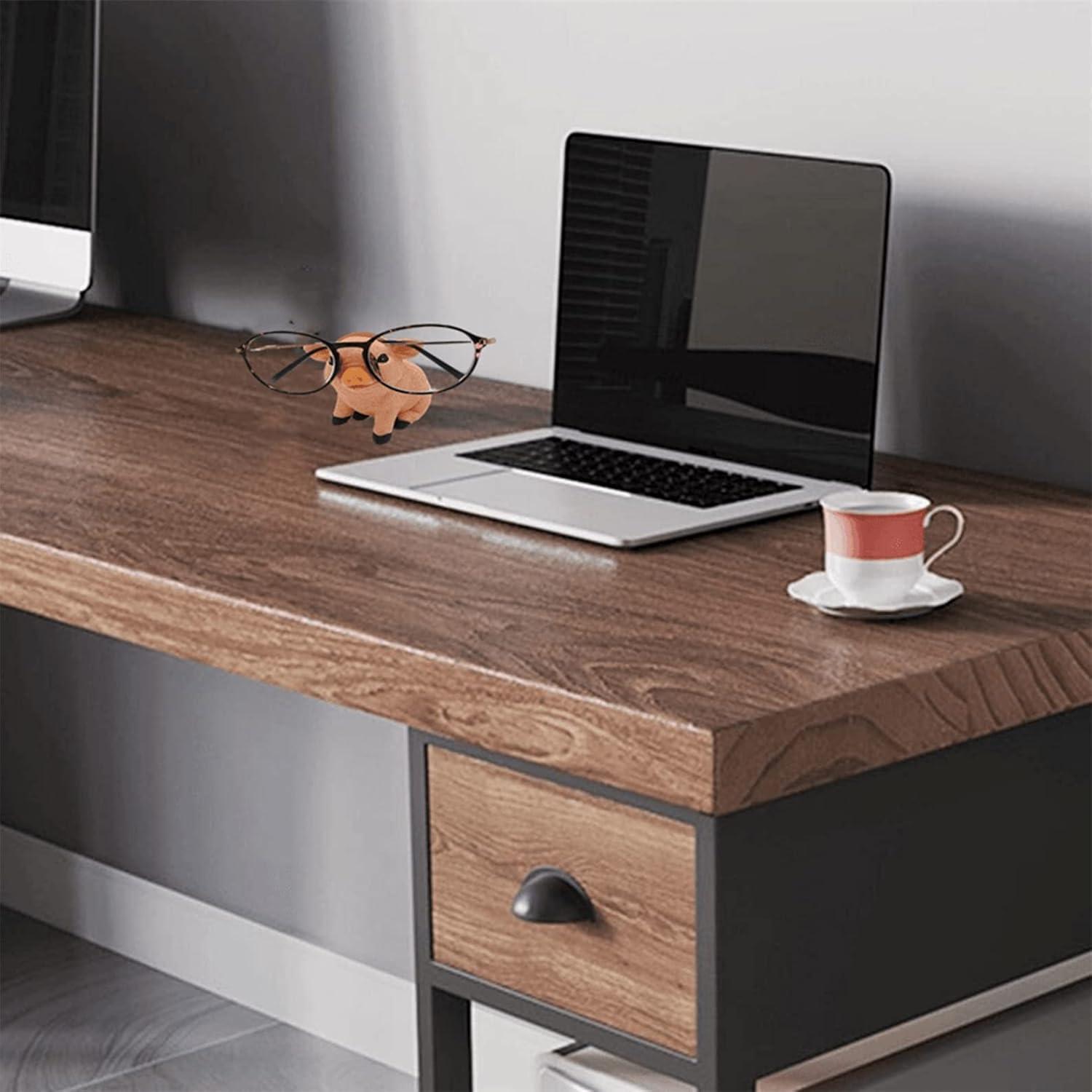 Soporte para Gafas RURAUOGR Cerdo Decorativo para Oficina