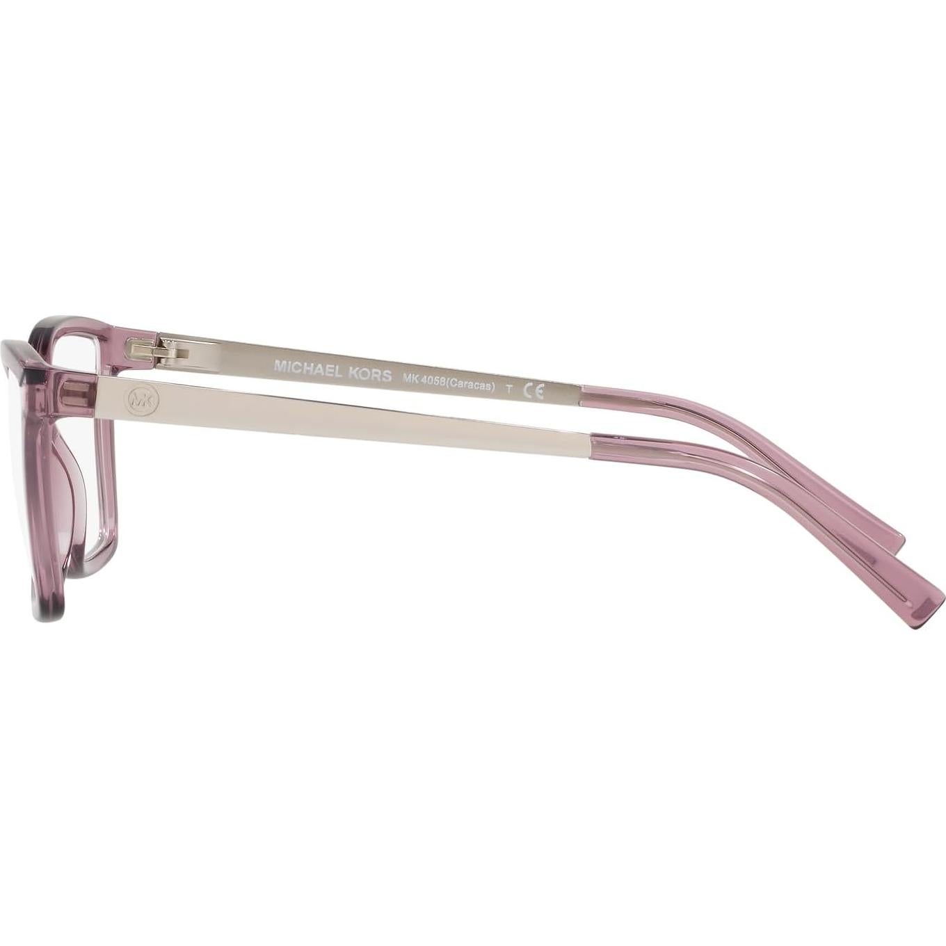 Montura Gafas Rectangulares Michael Kors MK4058 Burdeos