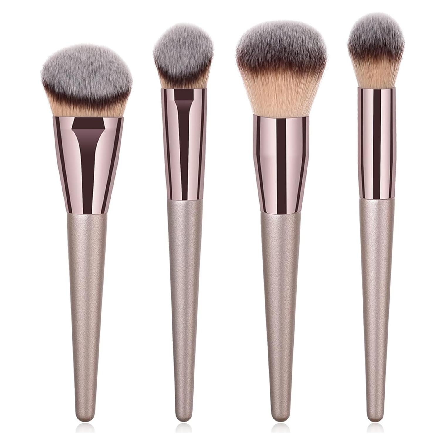 Juego de 4 brochas de maquillaje profesional Premium