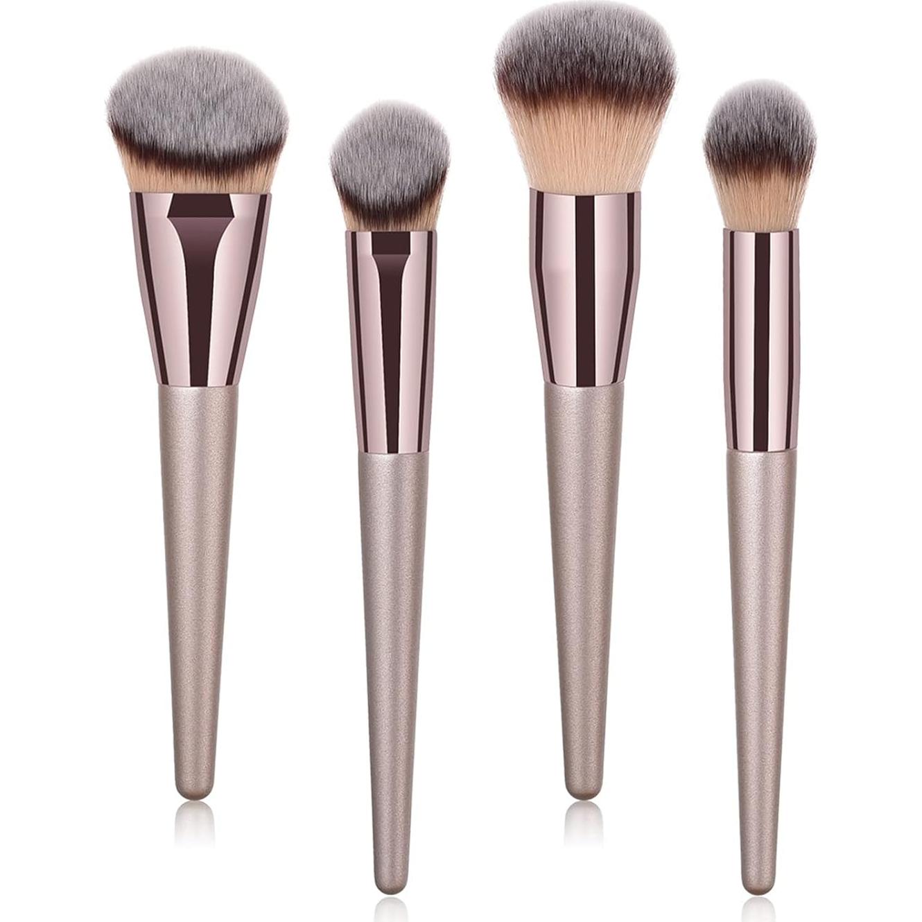 Juego de 4 brochas de maquillaje profesional Premium