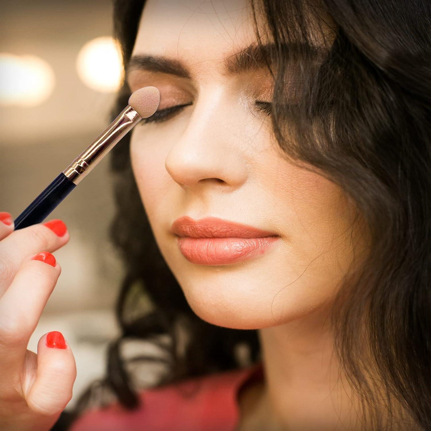 Juego de Brochas de Maquillaje UorPoto 10 Piezas Reutilizables