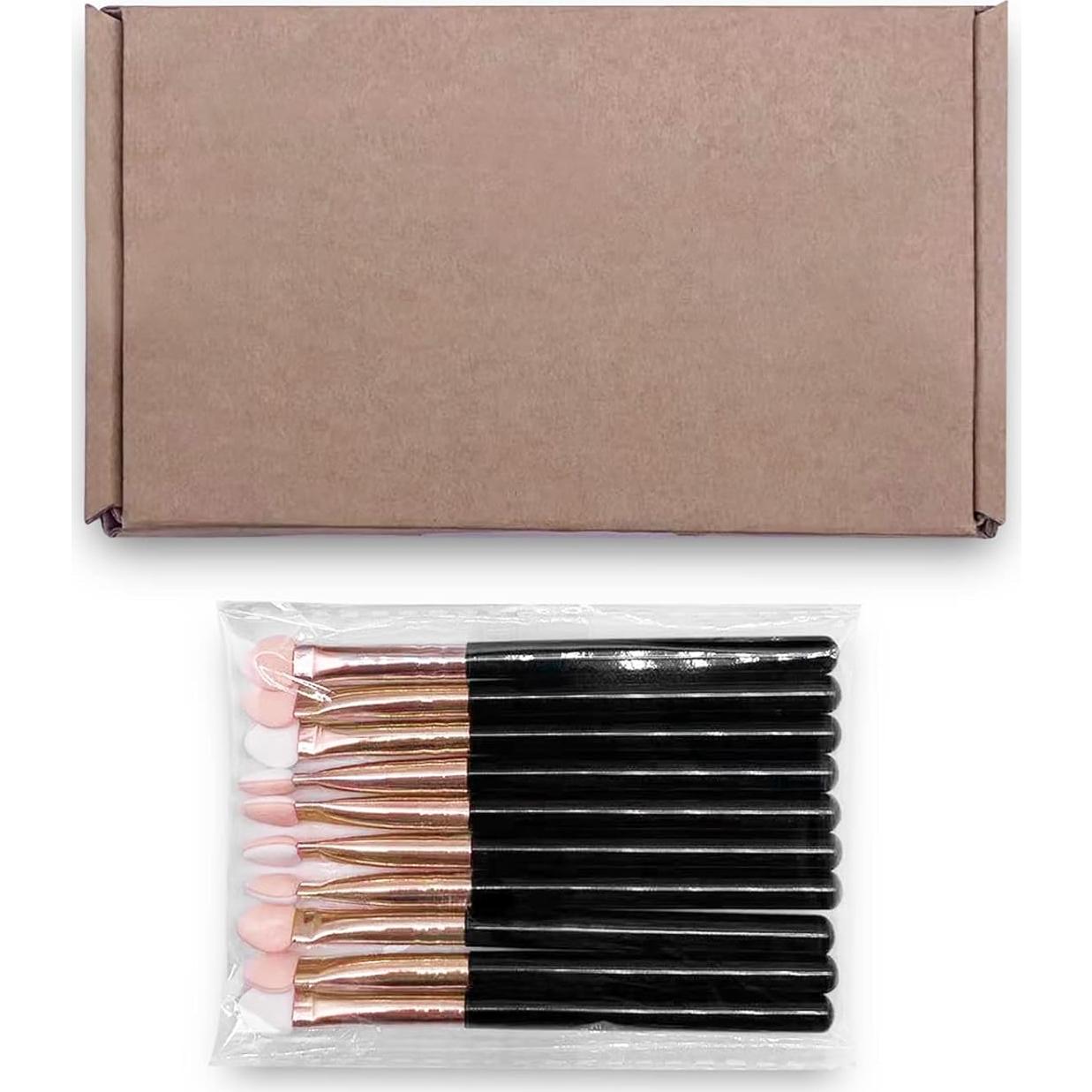 Juego de Brochas de Maquillaje UorPoto 10 Piezas Reutilizables