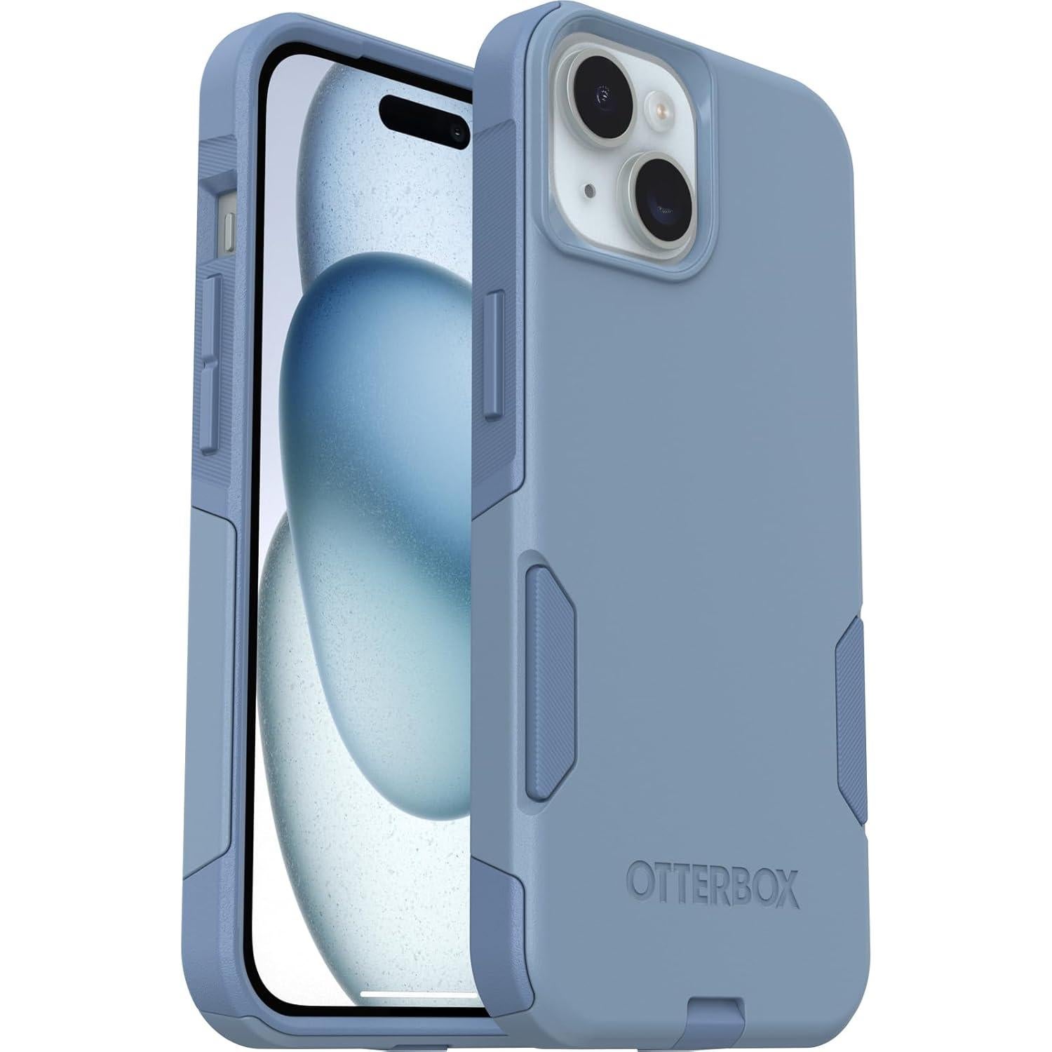 Funda OtterBox Commuter para iPhone 16e, 15, 14 y 13 - Azul