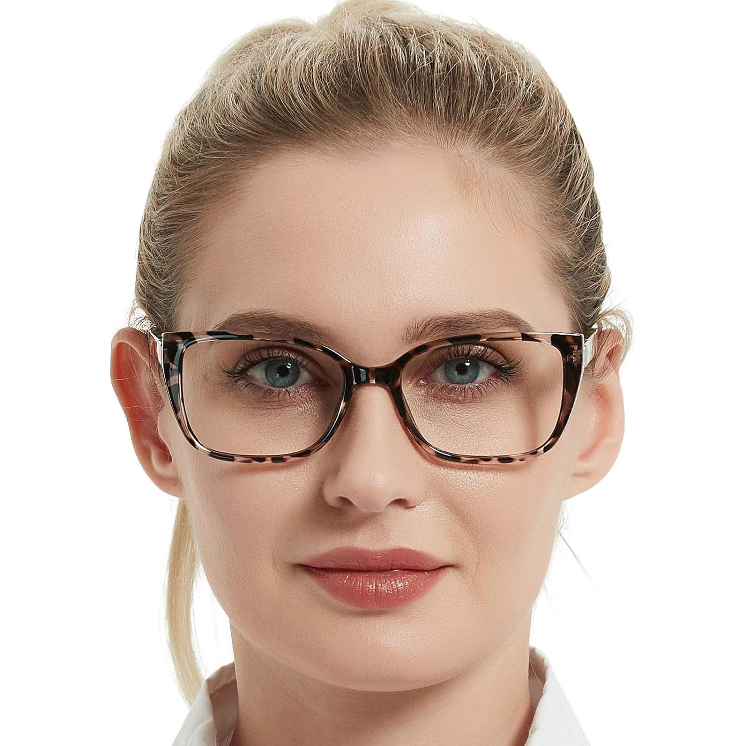 Gafas de Lectura OCCI CHIARI Mujeres Leopardo 1.5x Elegantes