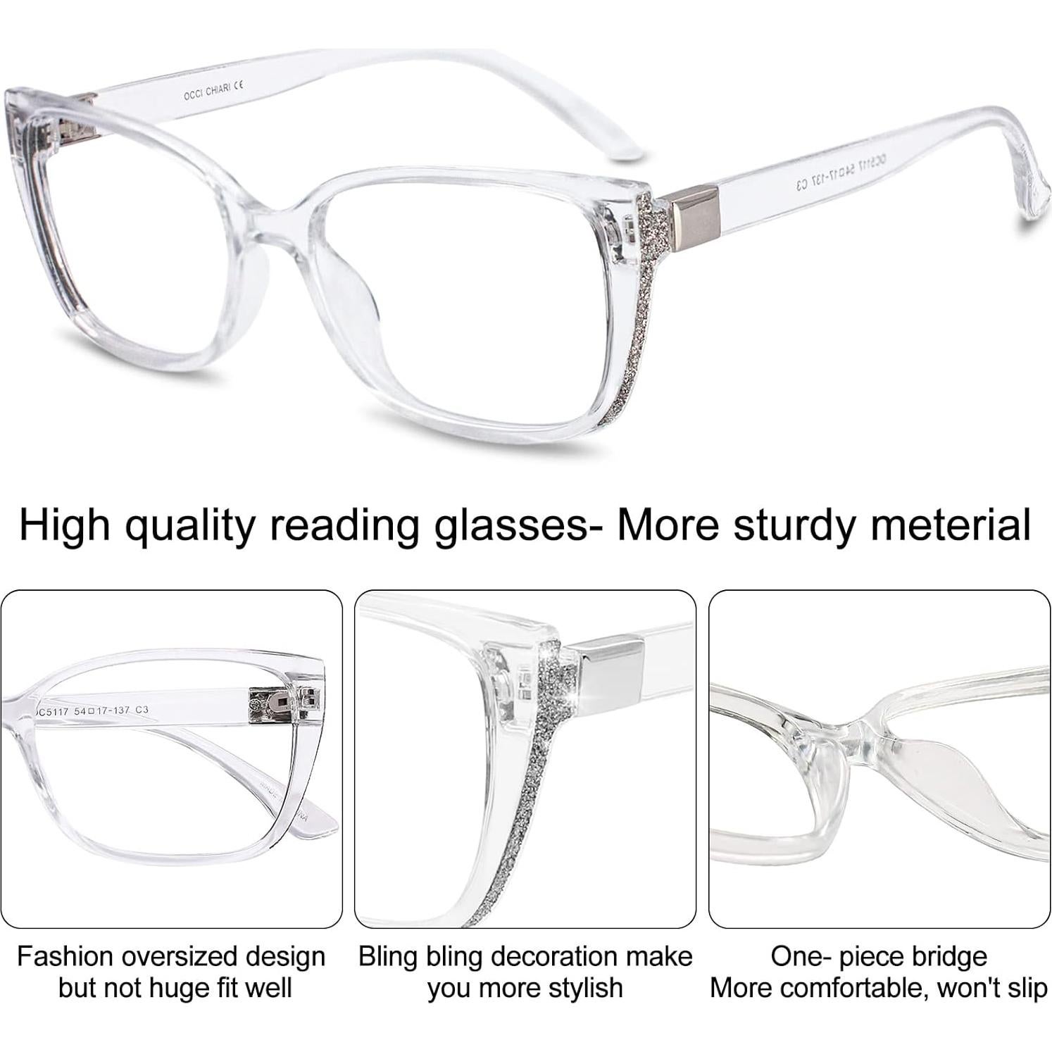 Gafas de Lectura OCCI CHIARI 2.75x Elegantes para Mujeres