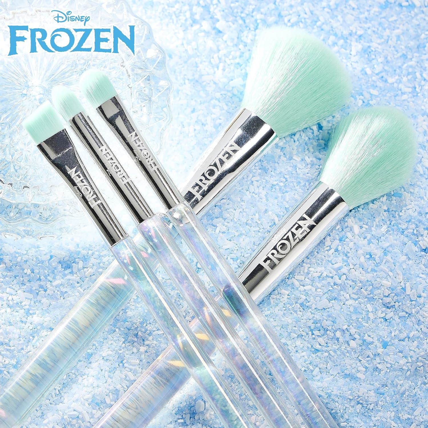 Set de Brochas y Esponjas de Maquillaje Disney Frozen 7 Pzas