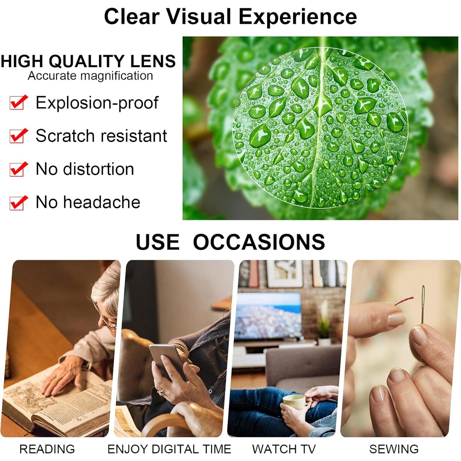 Gafas de Lectura OCCI CHIARI para Mujeres 3.5 Transparente