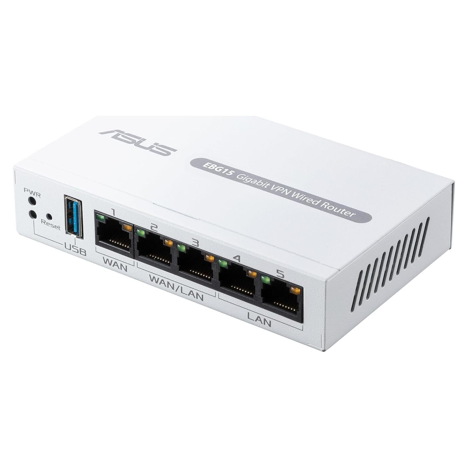 Router Gigabit ASUS ExpertWiFi EBG15 con 3 puertos WAN