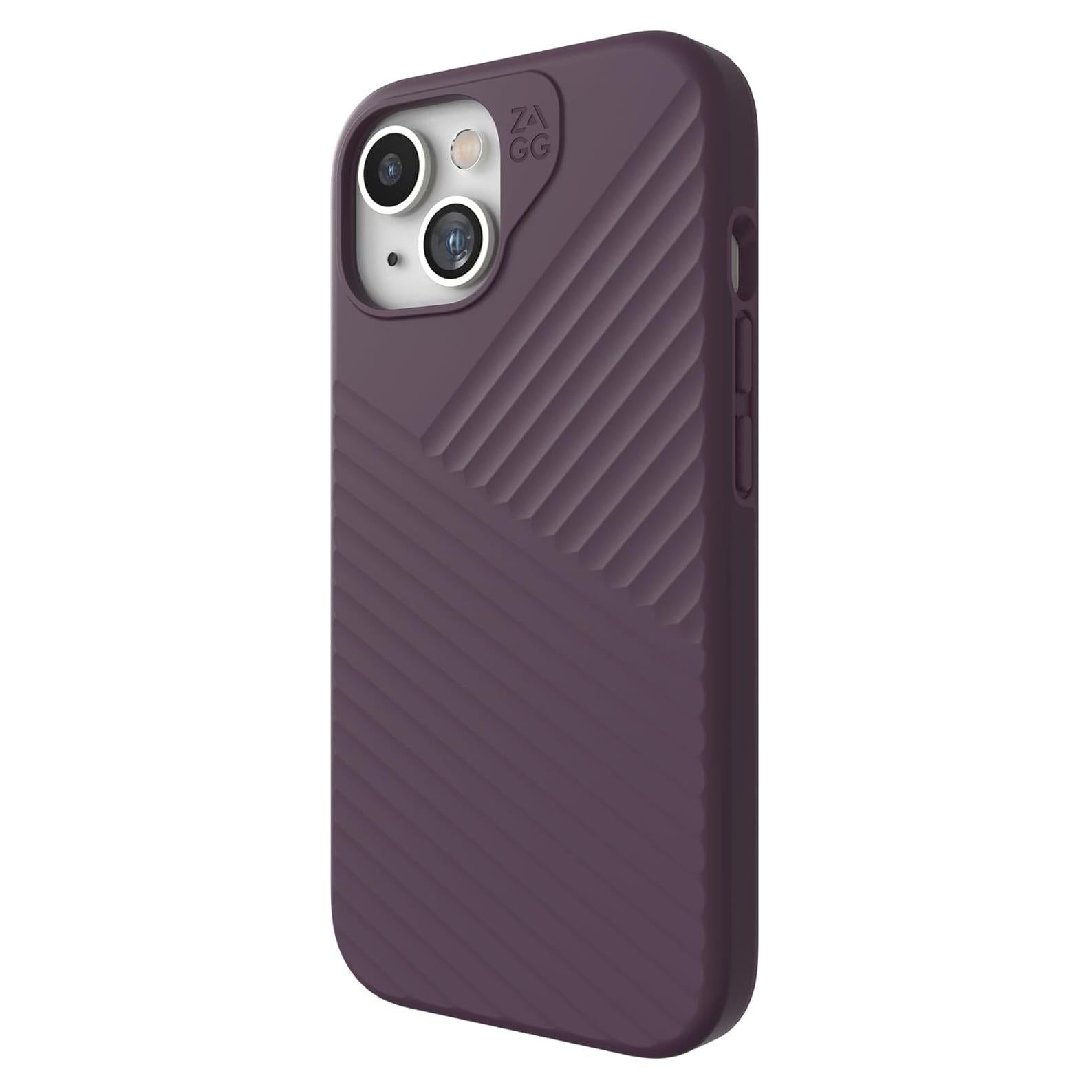 Funda ZAGG Denali Snap para iPhone 15 - Protección 5m, Morado