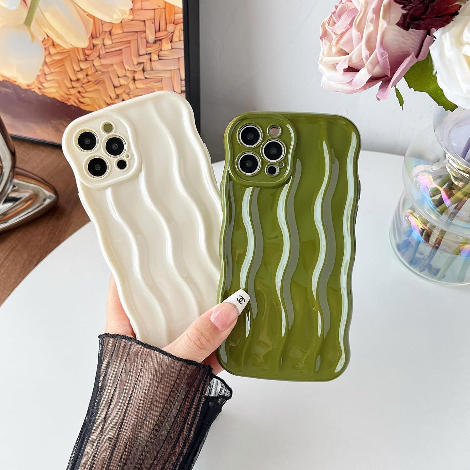 Funda Caseative para iPhone 12 Pro Olas de Agua Curva