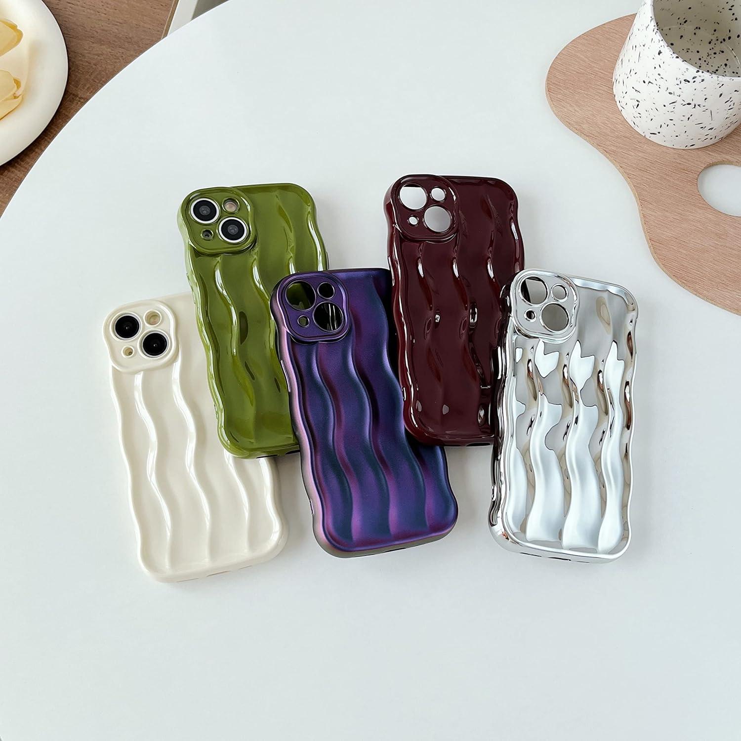 Funda Caseative para iPhone 12 Pro Olas de Agua Curva