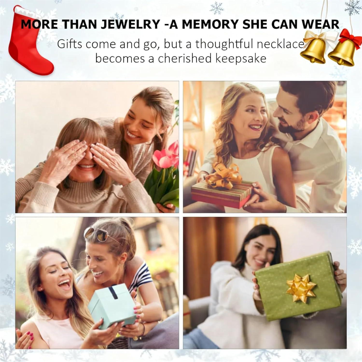 Collar Corazón Rosa Moissanita 1.2CT Oro Rosa 18K S925