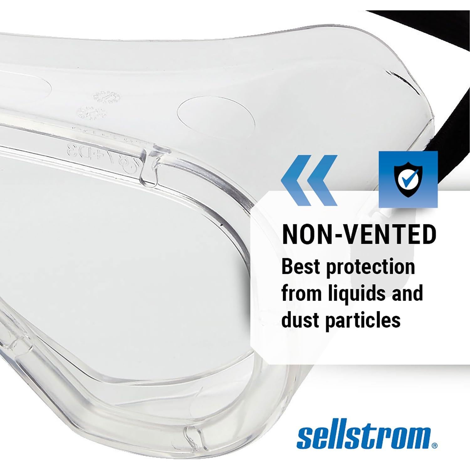 Gafas de Seguridad Sellstrom Anti Vaho PVC Claro OTG 99% UV