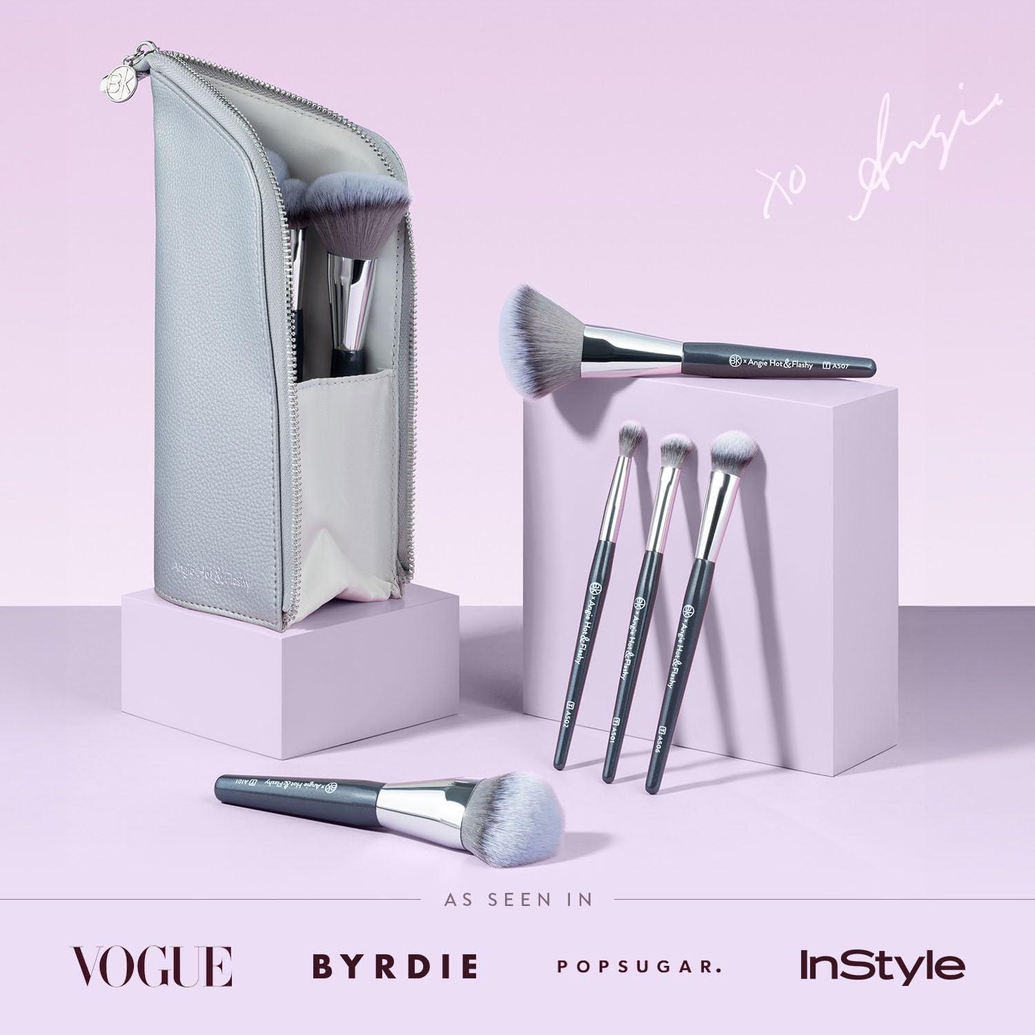 Juego de Brochas de Viaje BK Beauty Angie Hot & Flashy