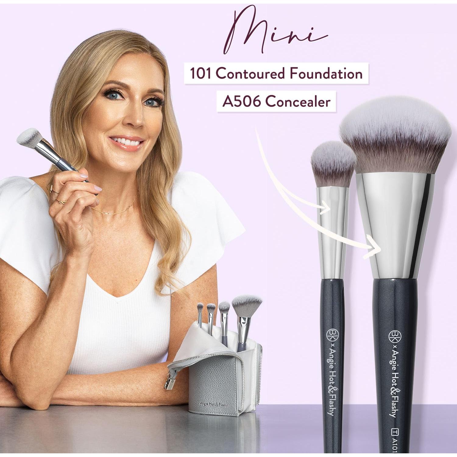 Juego de Brochas de Viaje BK Beauty Angie Hot & Flashy