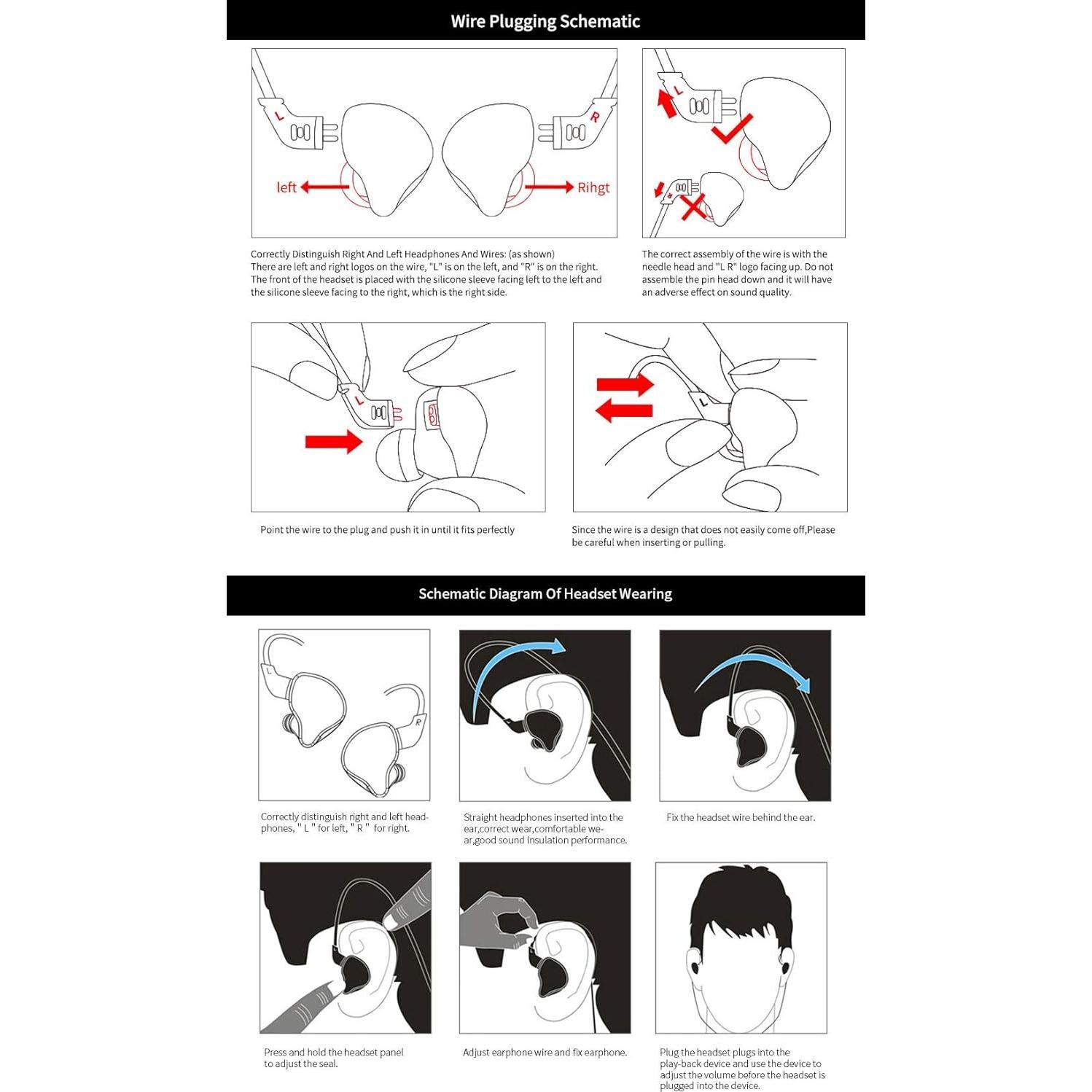 Auriculares KZ ZST X In-Ear HiFi Estéreo 1BA+1DD Negro