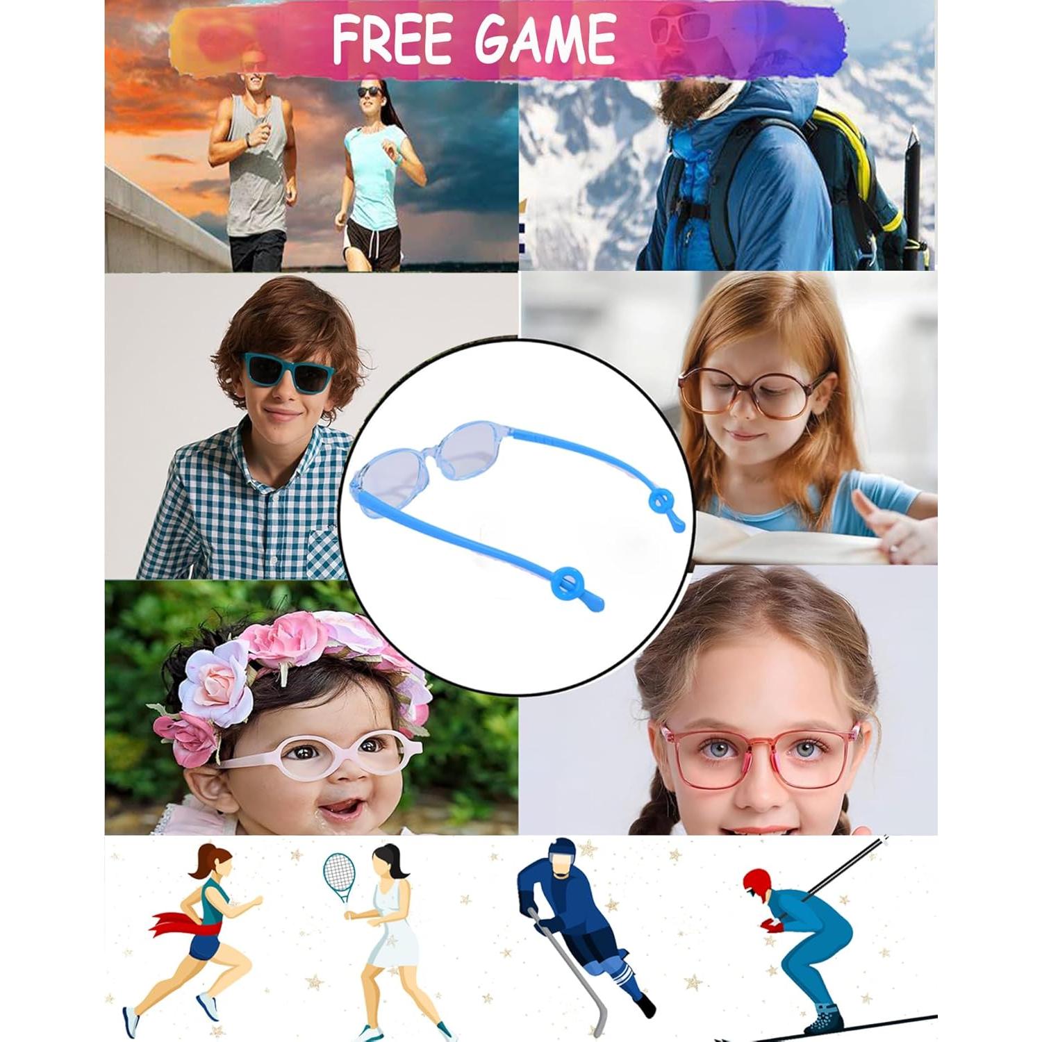 Ganchos para Gafas AURAADORN Silicona Antideslizante 16 Pares