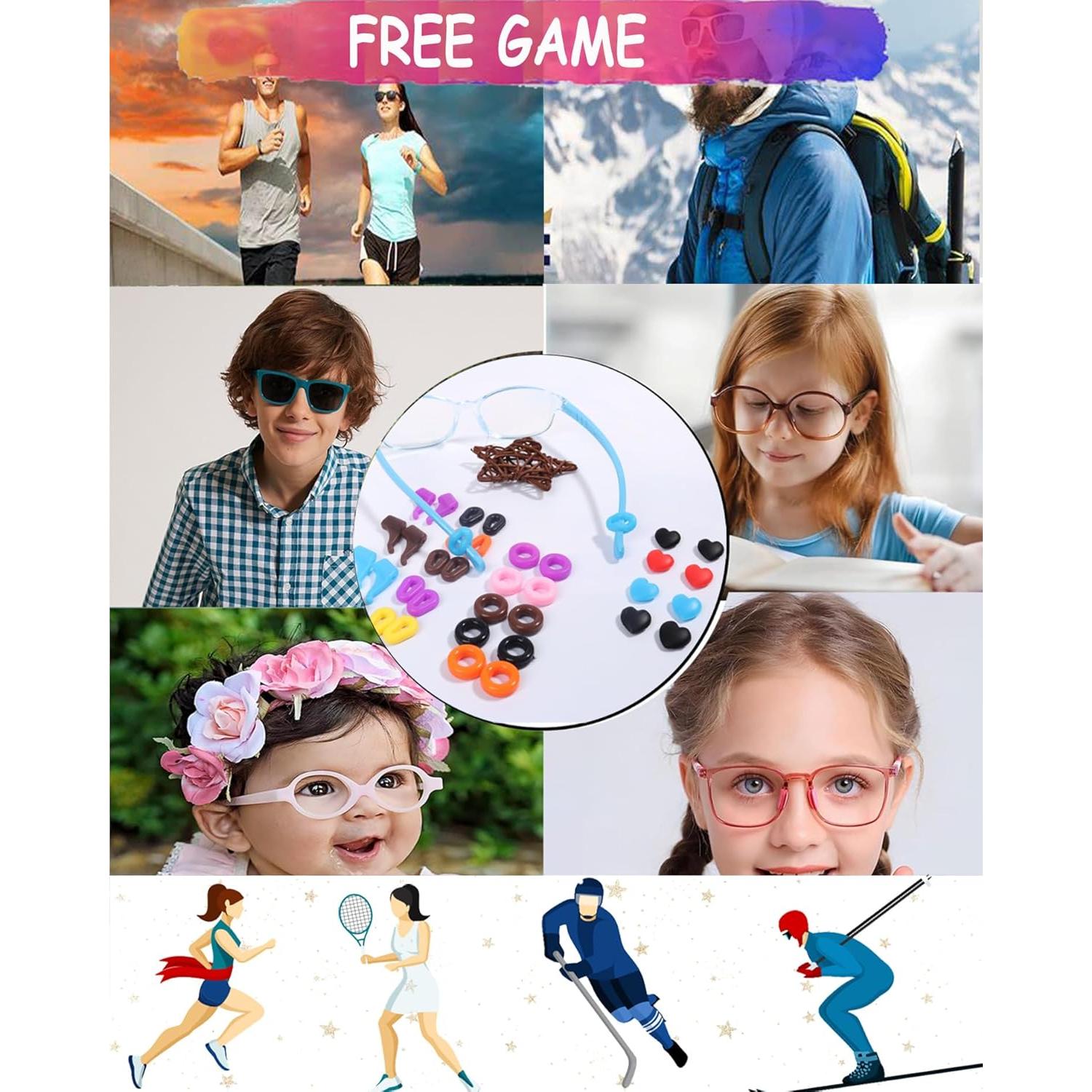 Ganchos para Gafas AURAADORN Silicona Antideslizantes