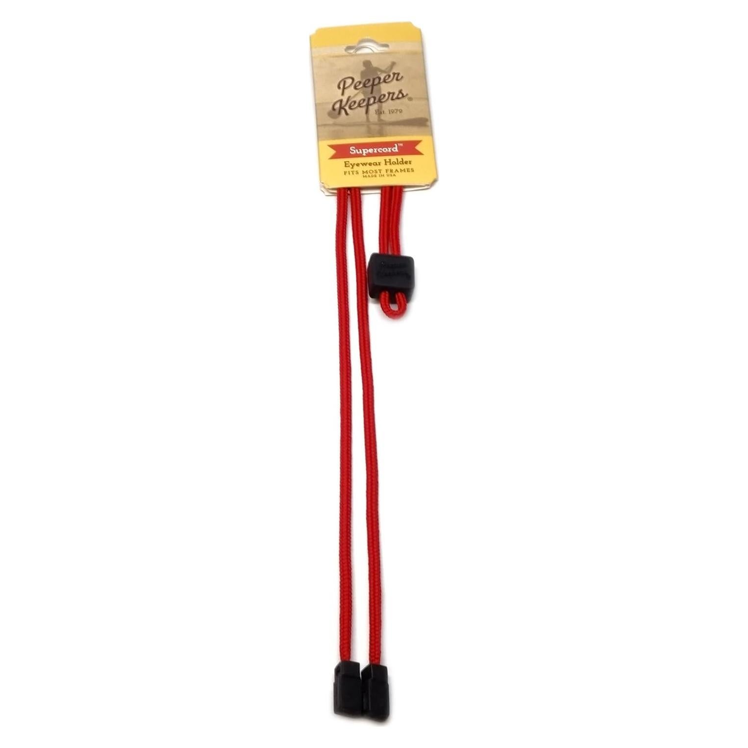 Retenedor de Gafas Peeper Keeper Ajustable Rojo 68,58 cm