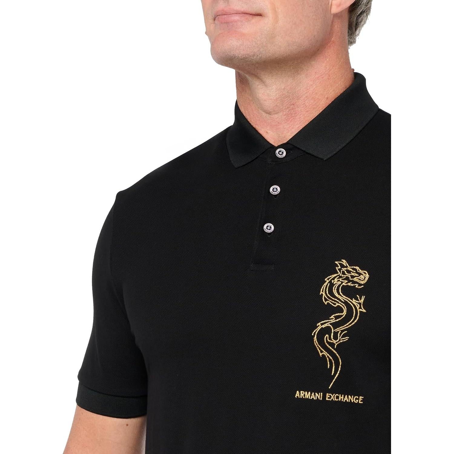 Polo Hombre Armani Exchange Edición Limitada Dragón