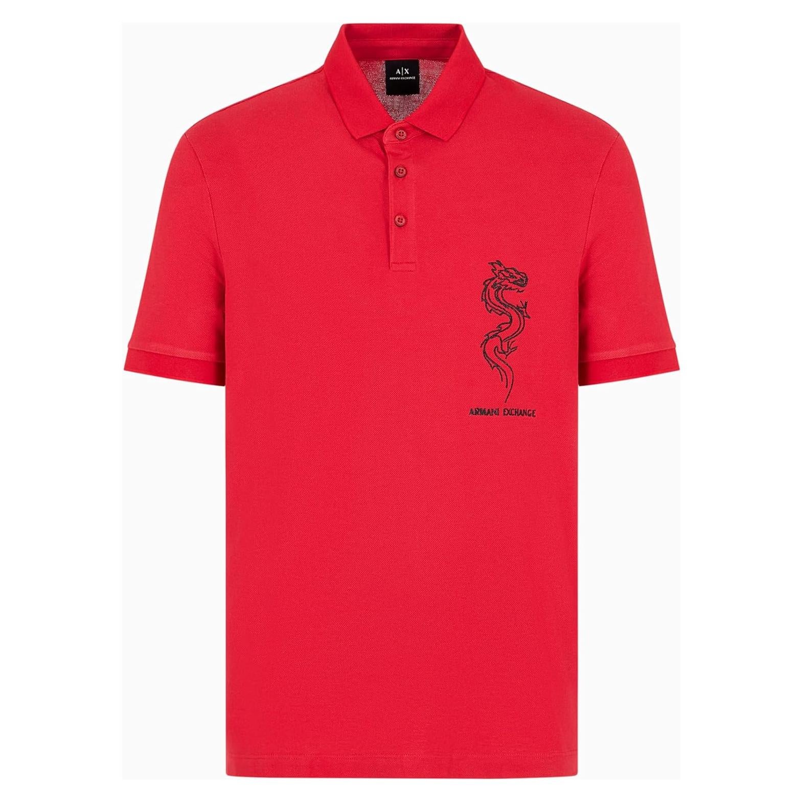Polo Hombre Armani Exchange Edición Limitada Dragón