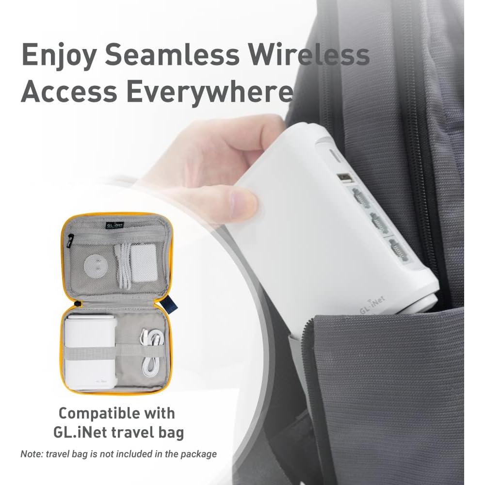 Enrutador WiFi de Viaje GL.iNet GL-SFT1200 AC1200 Doble Banda