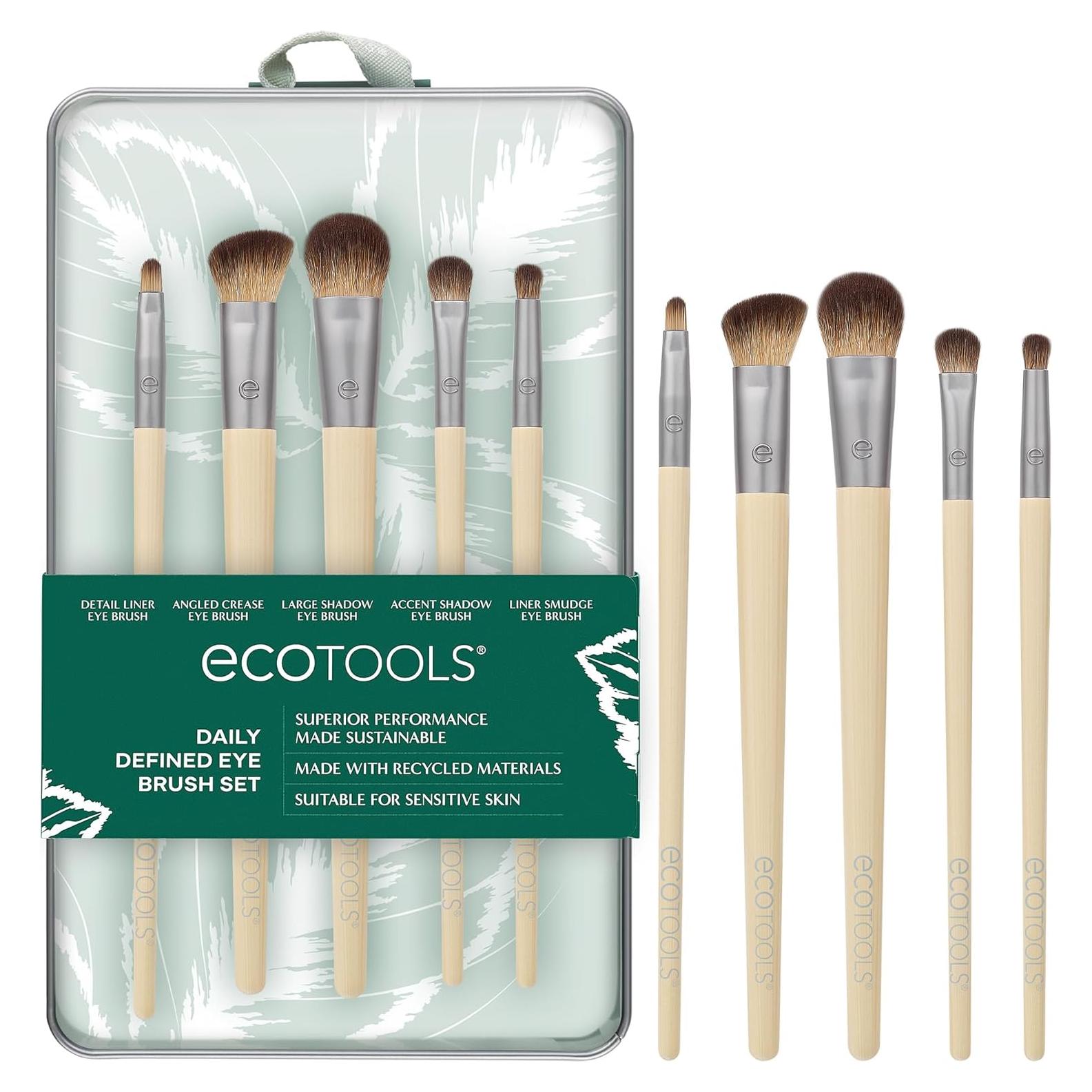 Set de Brochas para Ojos EcoTools Daily Defined 5 Piezas