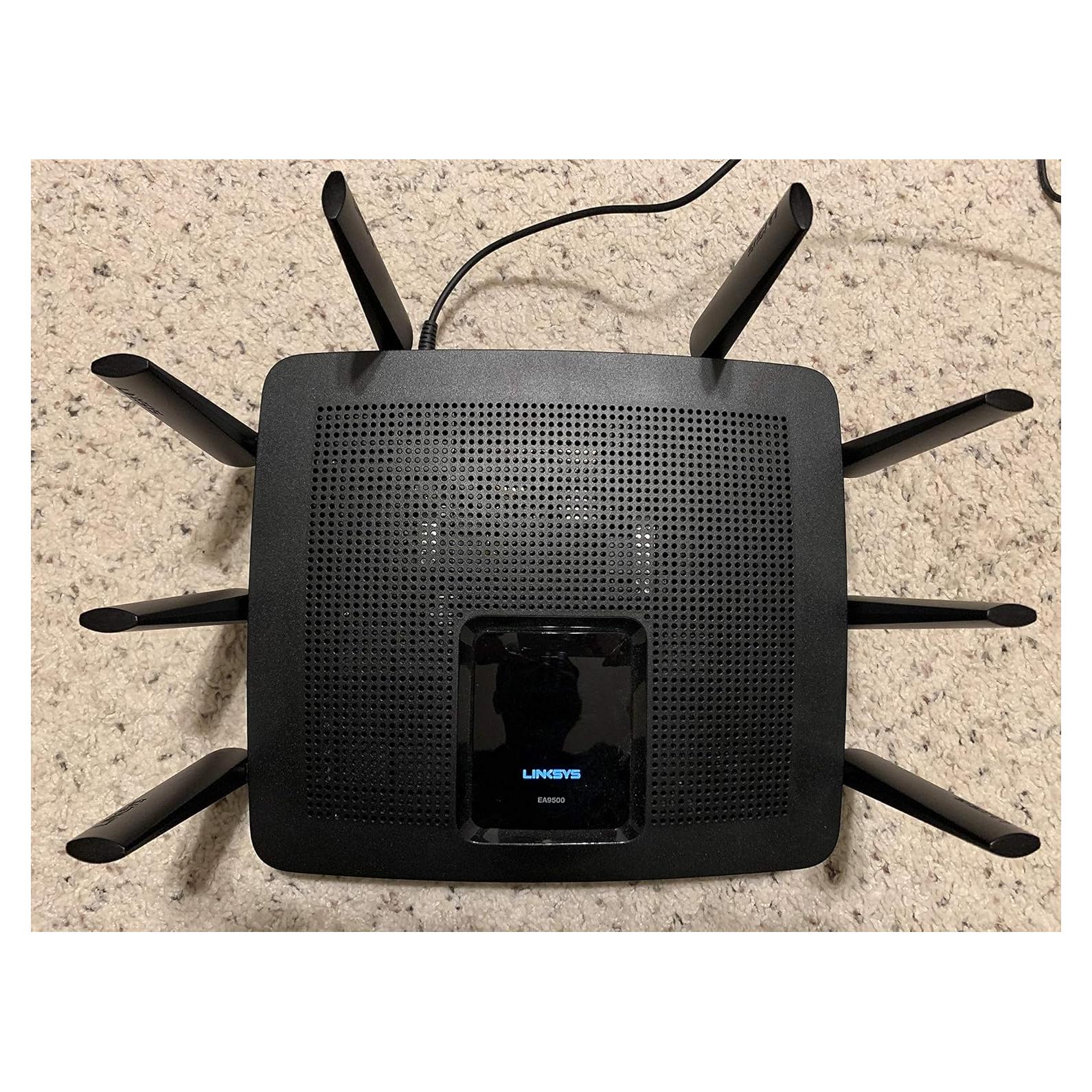 Router WiFi Tri-Banda Linksys EA9500, 279 m², 5.3 Gbps