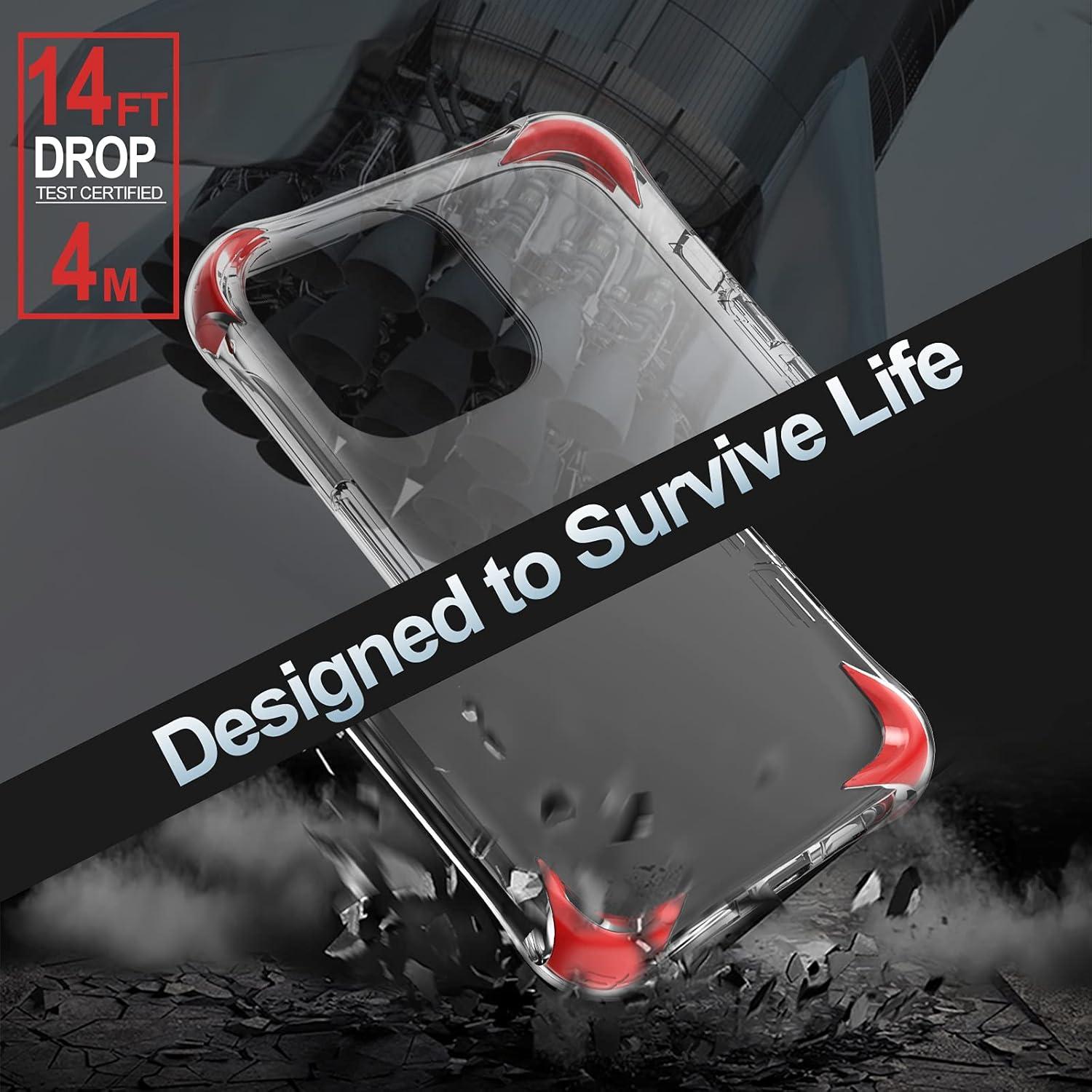 Funda Clear Ballistic para iPhone 13 Pro 6.1" 2021 - Transparente