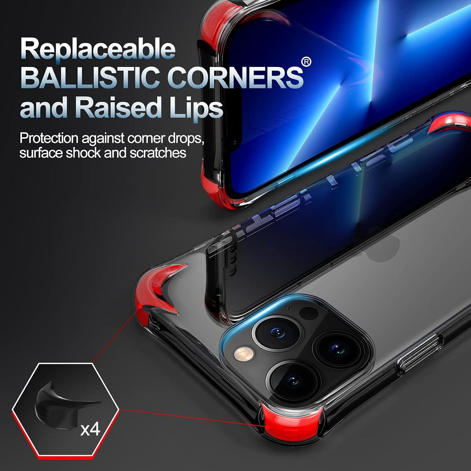 Funda Clear Ballistic para iPhone 13 Pro 6.1" 2021 - Transparente