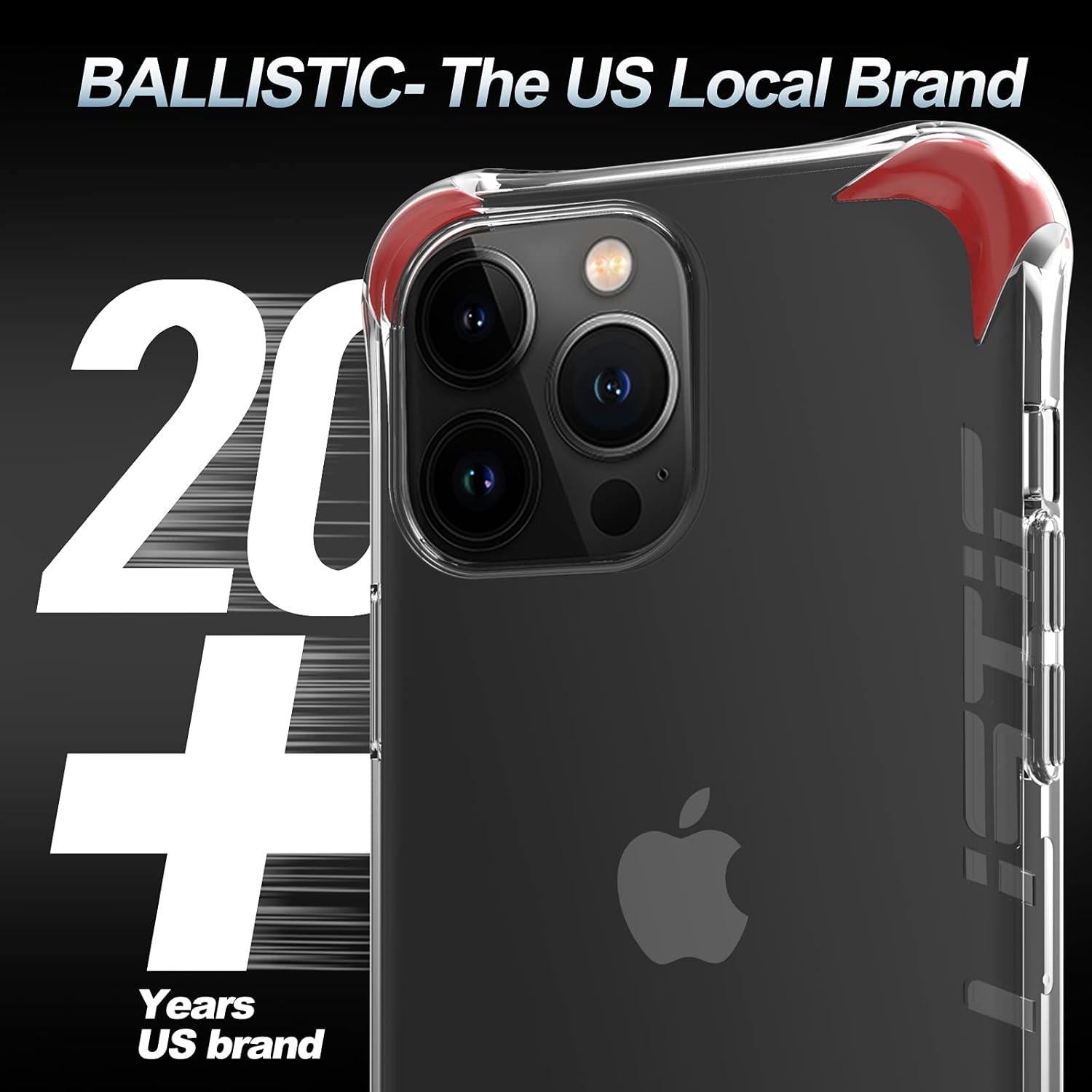 Funda Clear Ballistic para iPhone 13 Pro 6.1" 2021 - Transparente