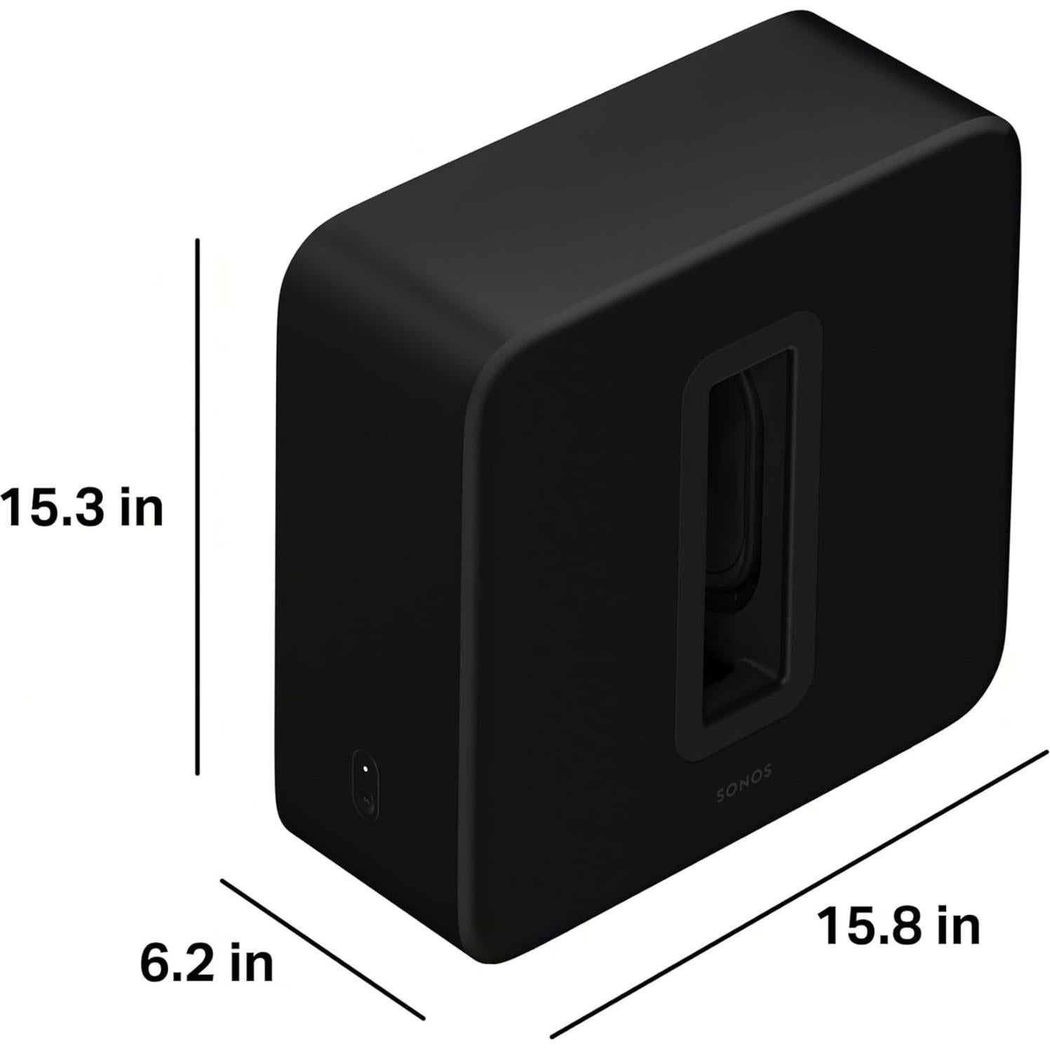 Subwoofer Inalámbrico Sonos Sub 4 - Bajo Profundo 12kg