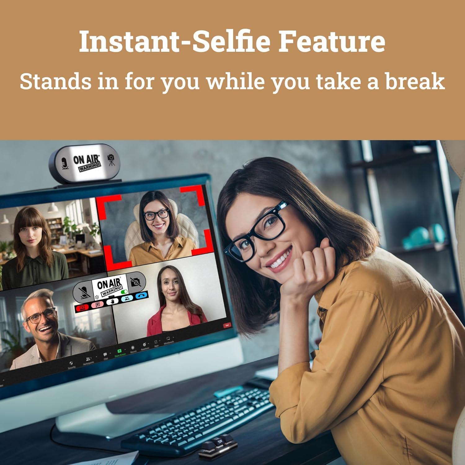 MuteKit On Air Warning Botón Silencio USB Tipo-C