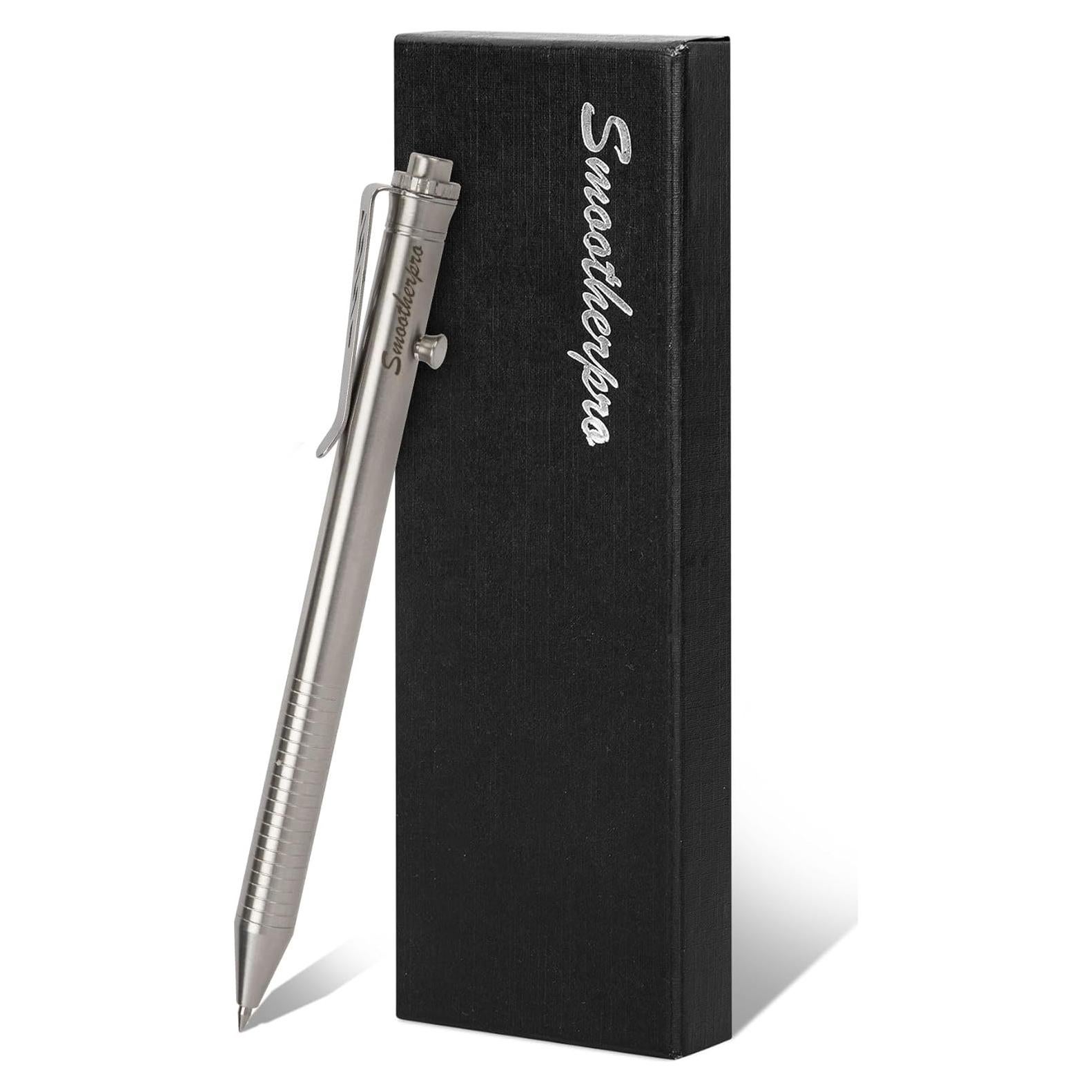 Bolígrafo Smootherpro Acero Inoxidable Retráctil 0.5mm