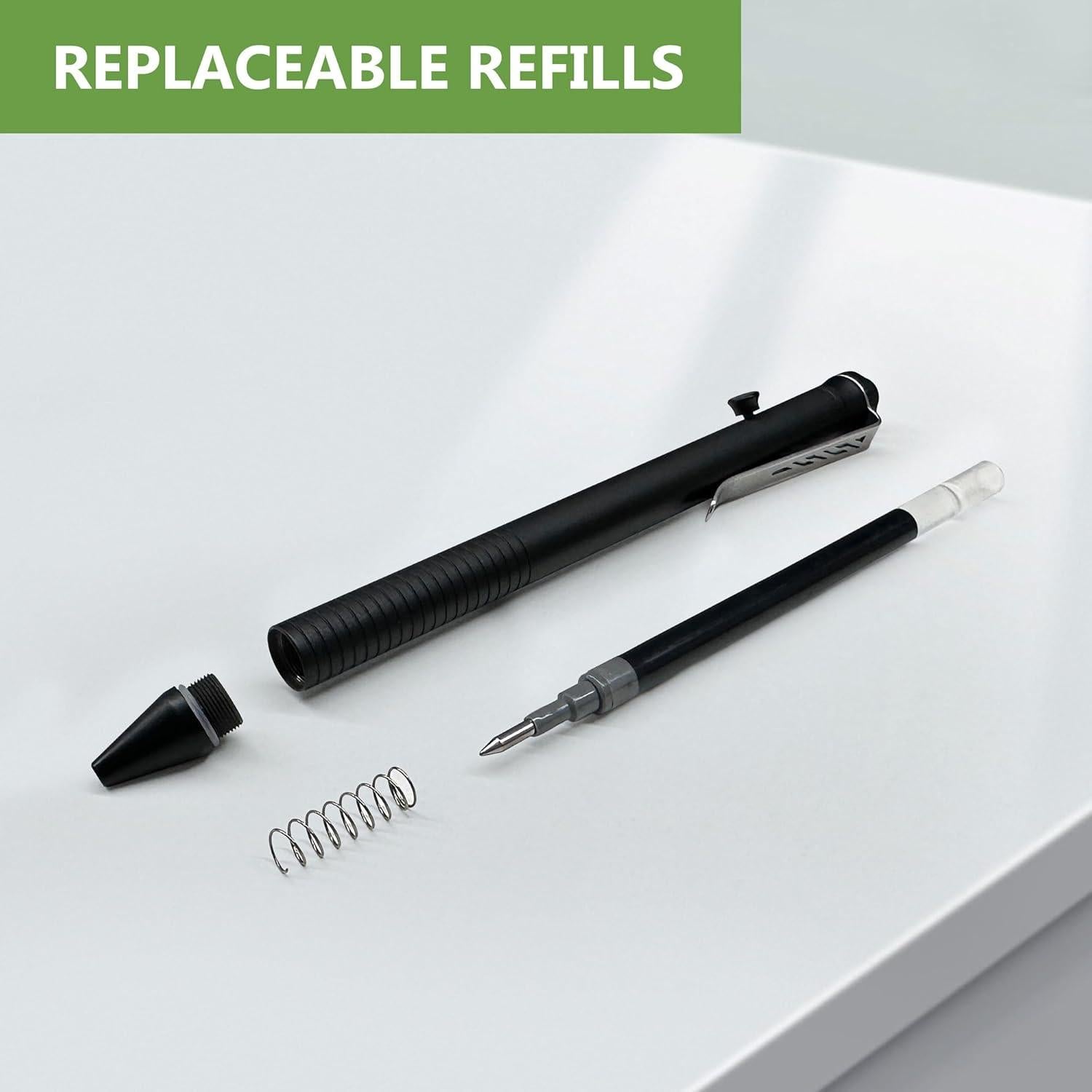 Bolígrafo Smootherpro Acero Inoxidable Retráctil 0.5mm