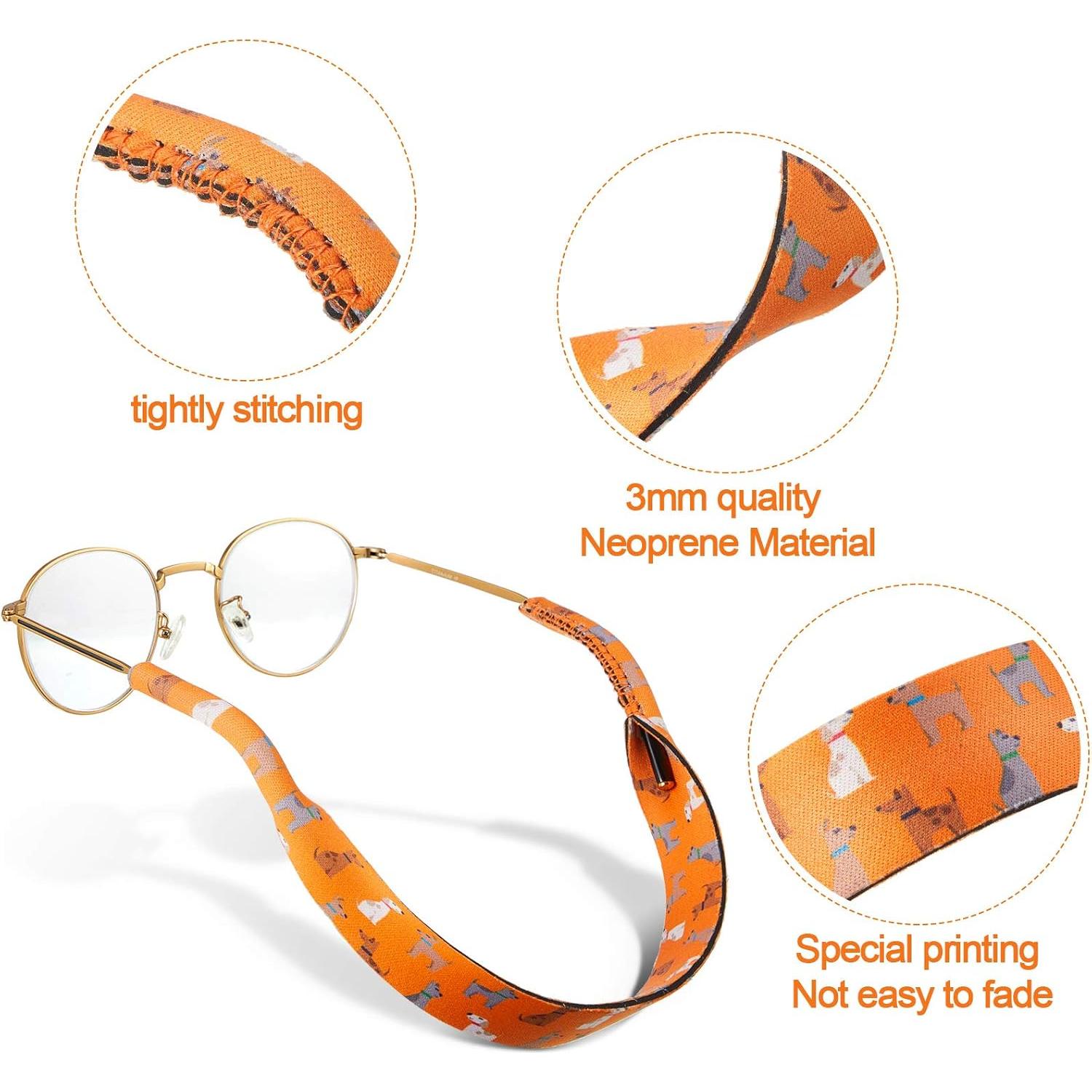 Correa para Gafas Niños Weewooday 6 Piezas Antideslizante