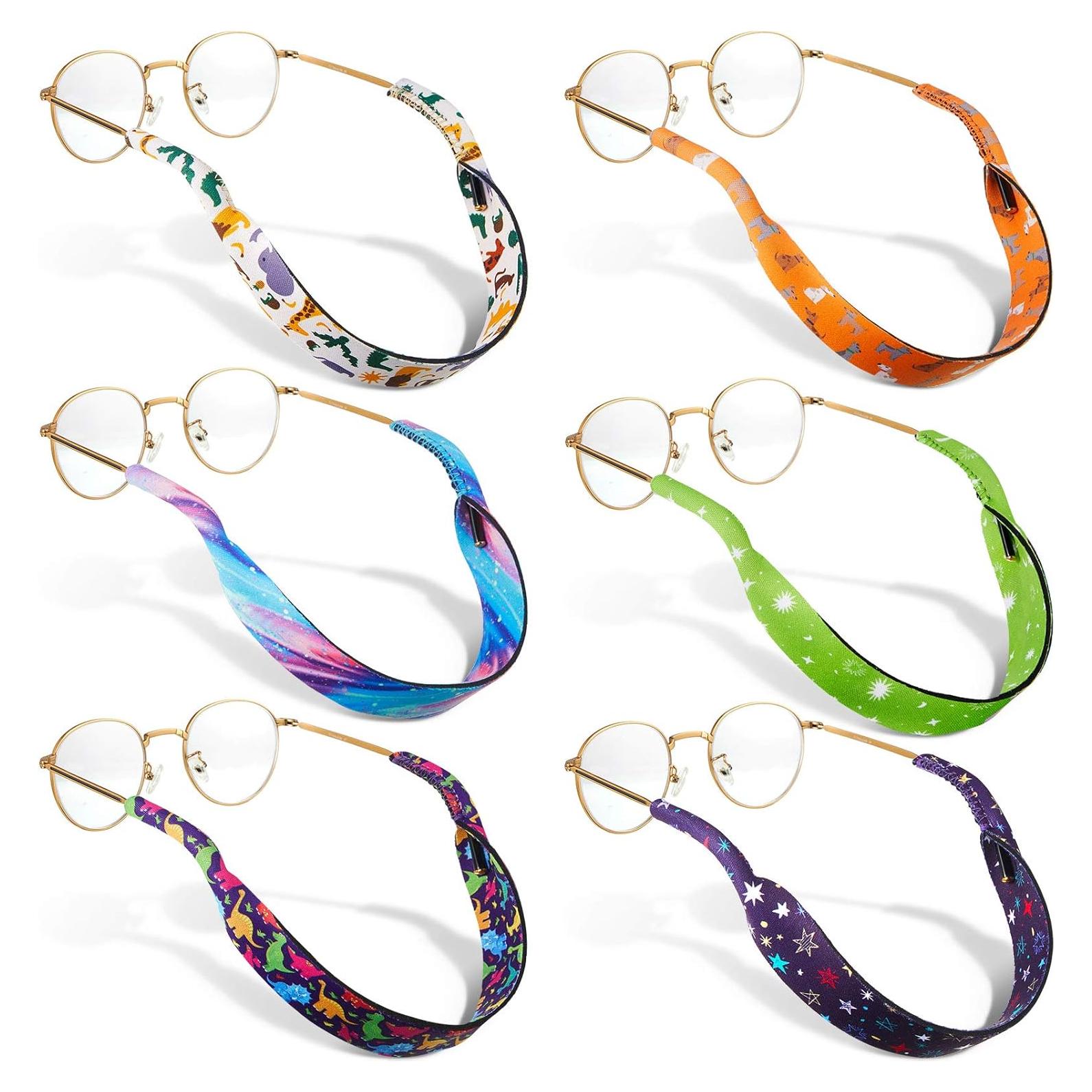 Correa para Gafas Niños Weewooday 6 Piezas Antideslizante