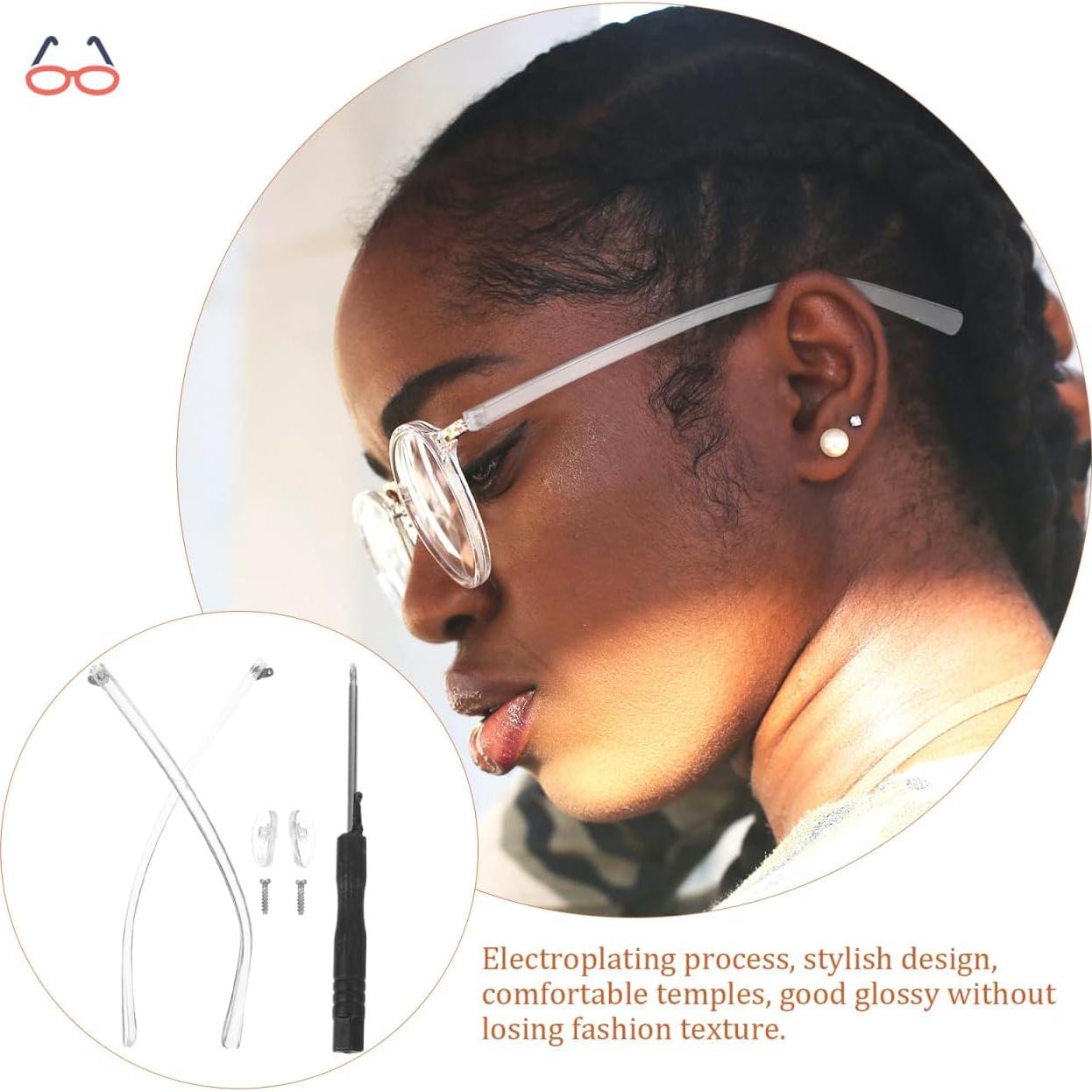 Templos de Repuesto para Gafas L5342J18LMARCOQPP Transparentes