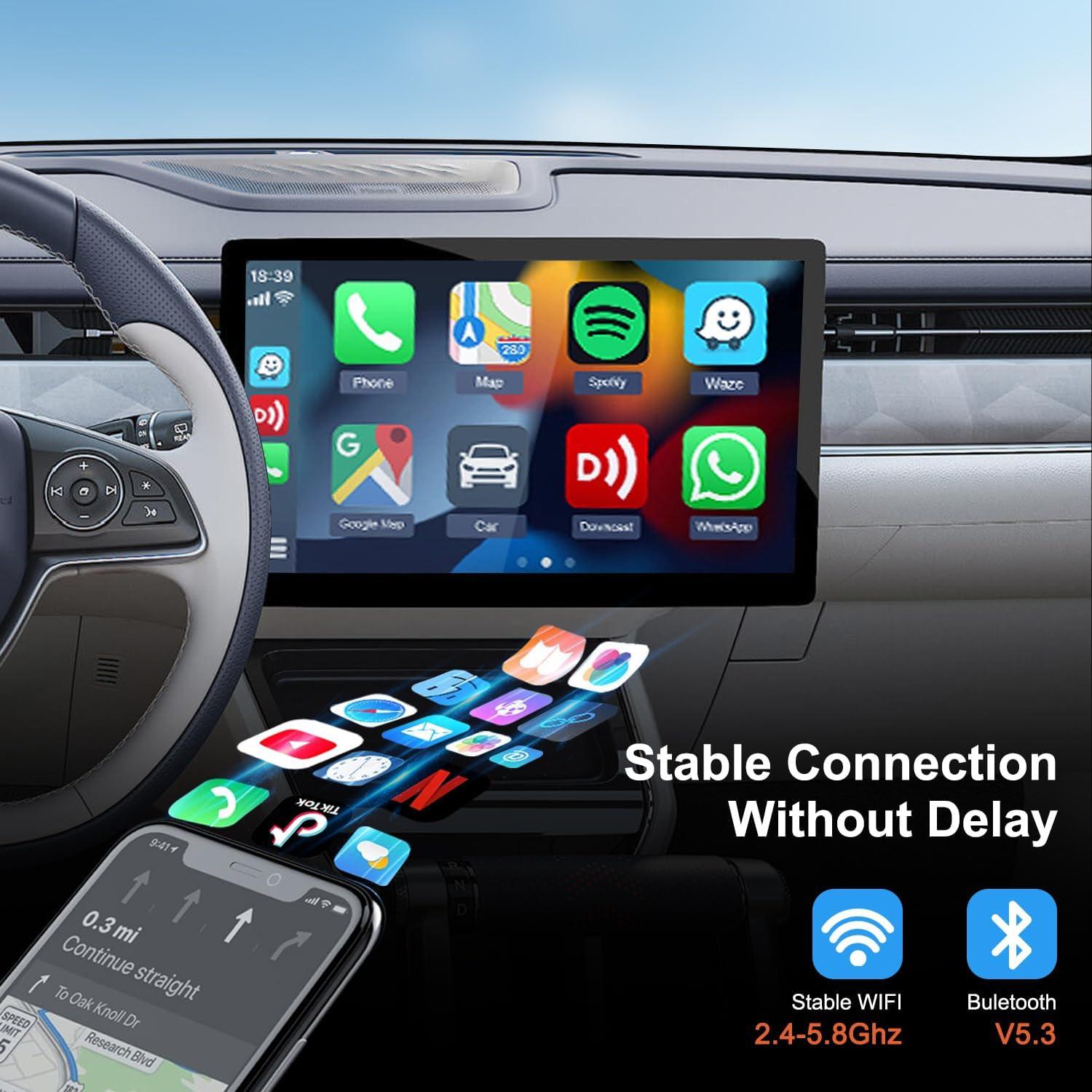 Adaptador CarPlay Inalámbrico XHU para iPhone y Autos 2016+