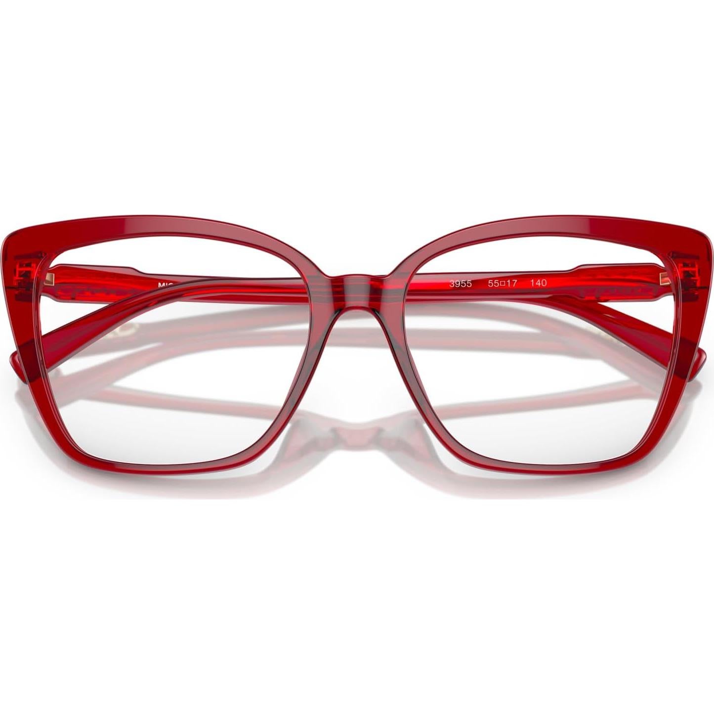 Montura de Gafas Michael Kors MK4110U Avila Rojo 53mm