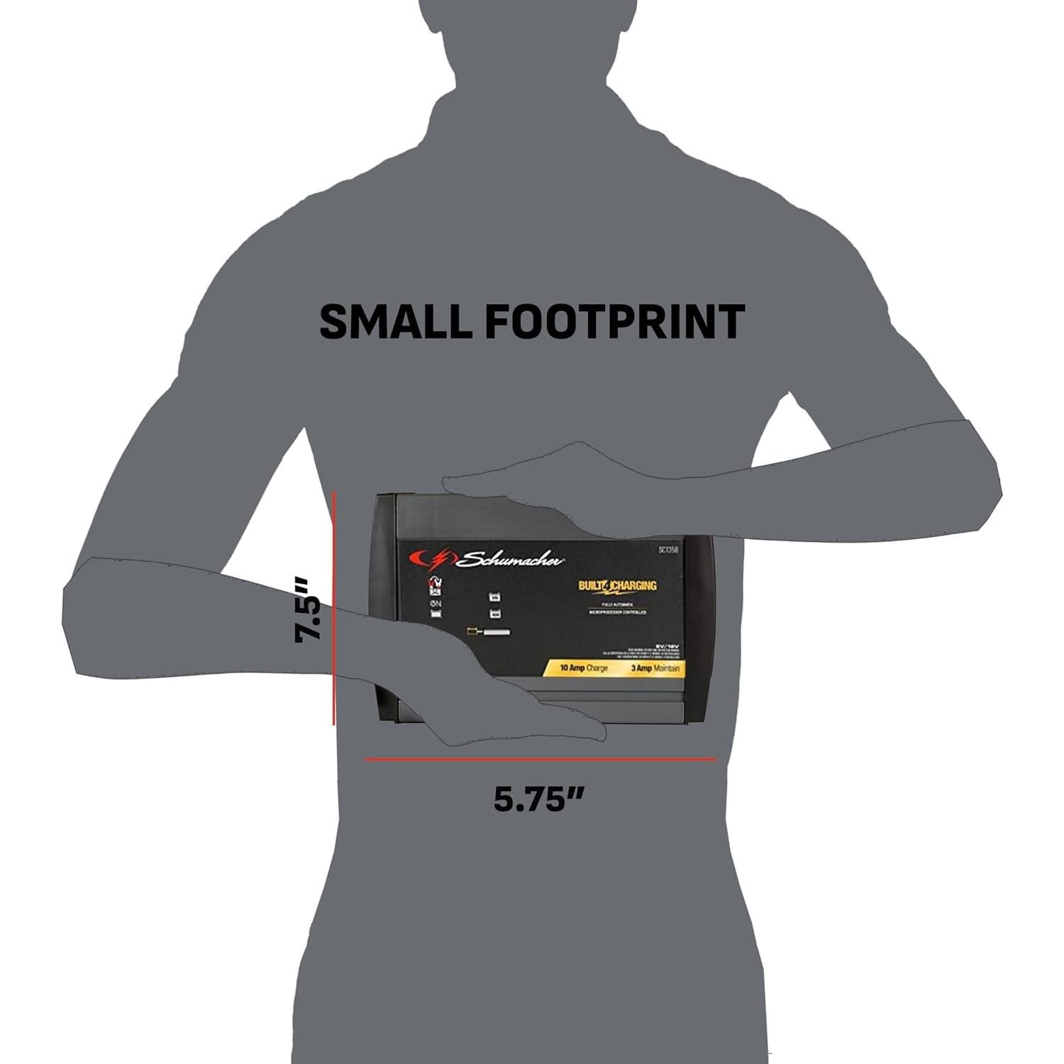 Cargador Schumacher SC1358 10A 6V/12V Automático