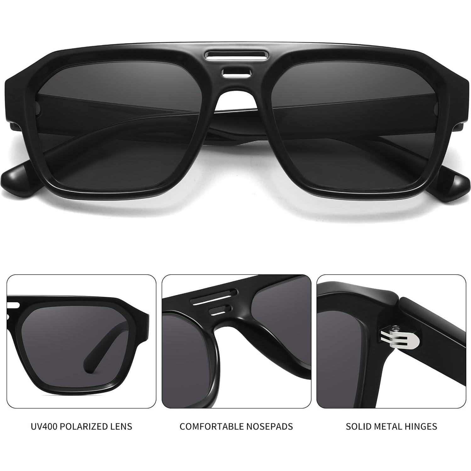 Gafas de Sol Aviador Retro Unisex FZN822 Lentes TAC UV400