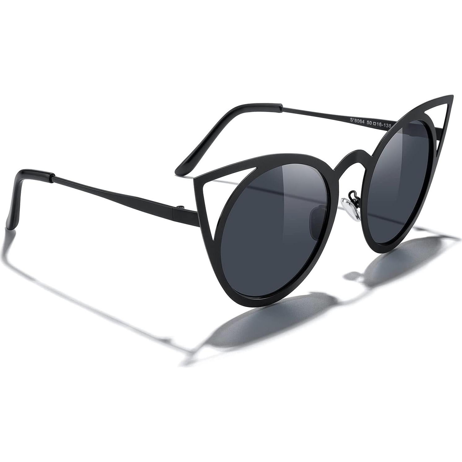 Gafas de sol redondas MERRY'S de metal con lente espejo