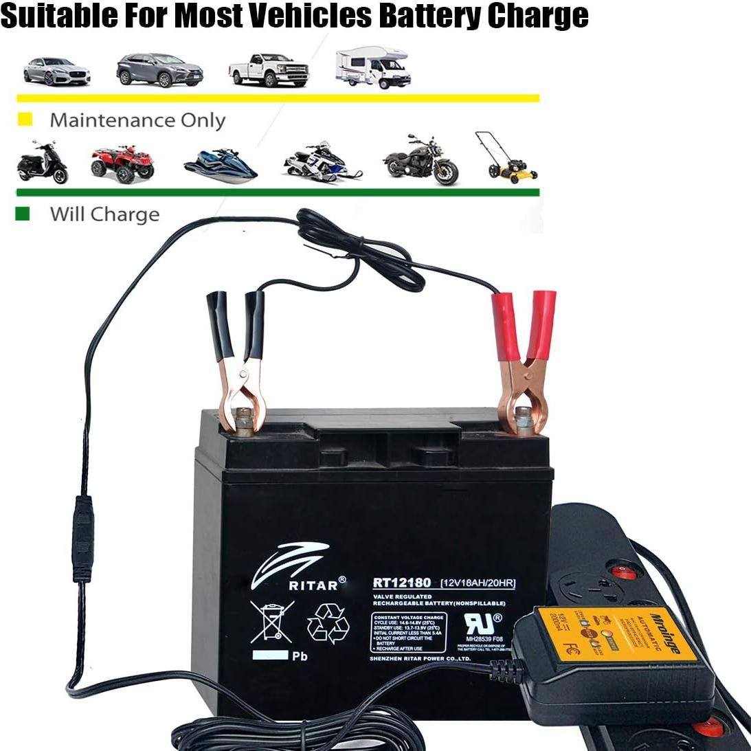 Cargador de Batería Mroinge MBC022 12V 2A Automático