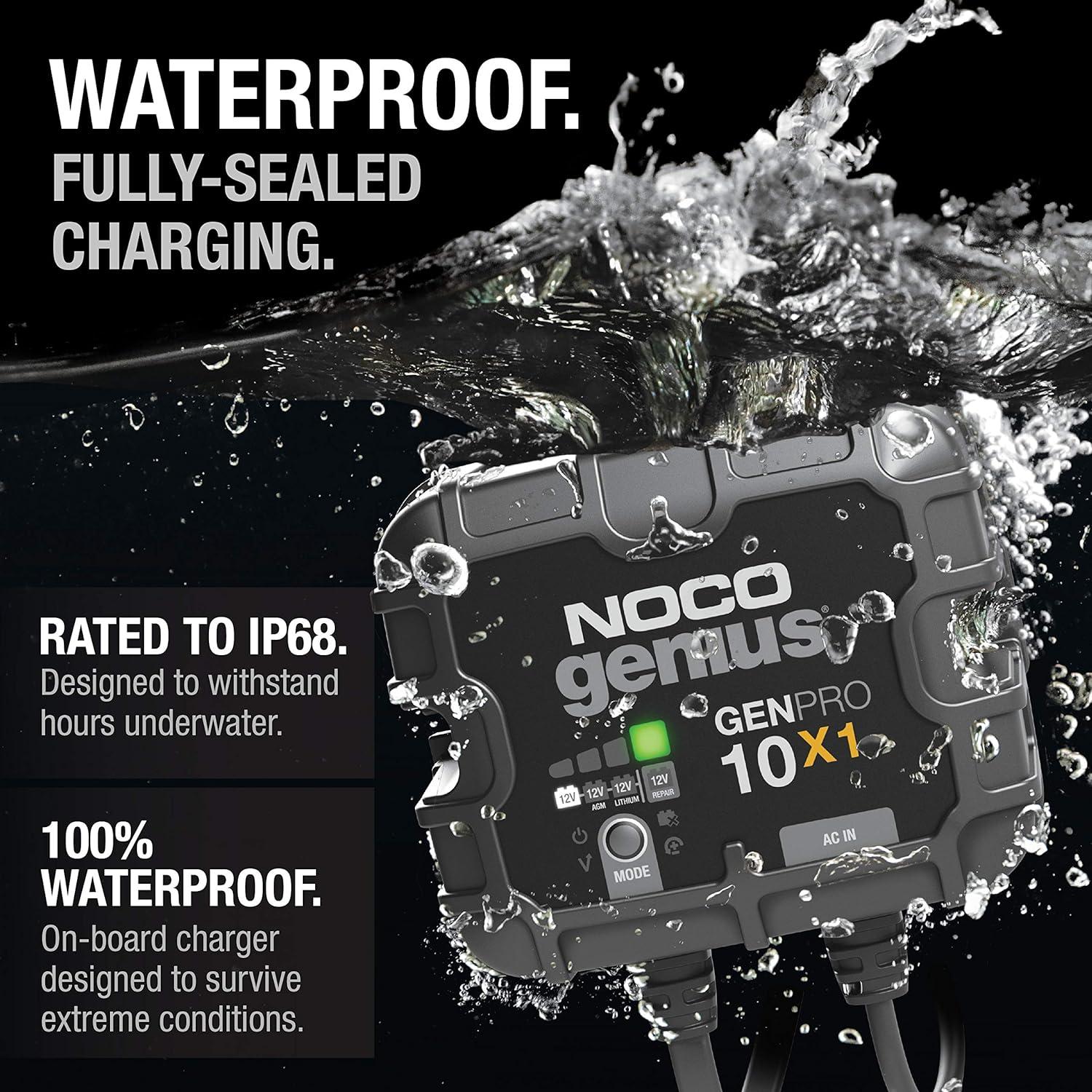 Cargador de Baterías Marinas NOCO GENPRO10X1 10A 12V