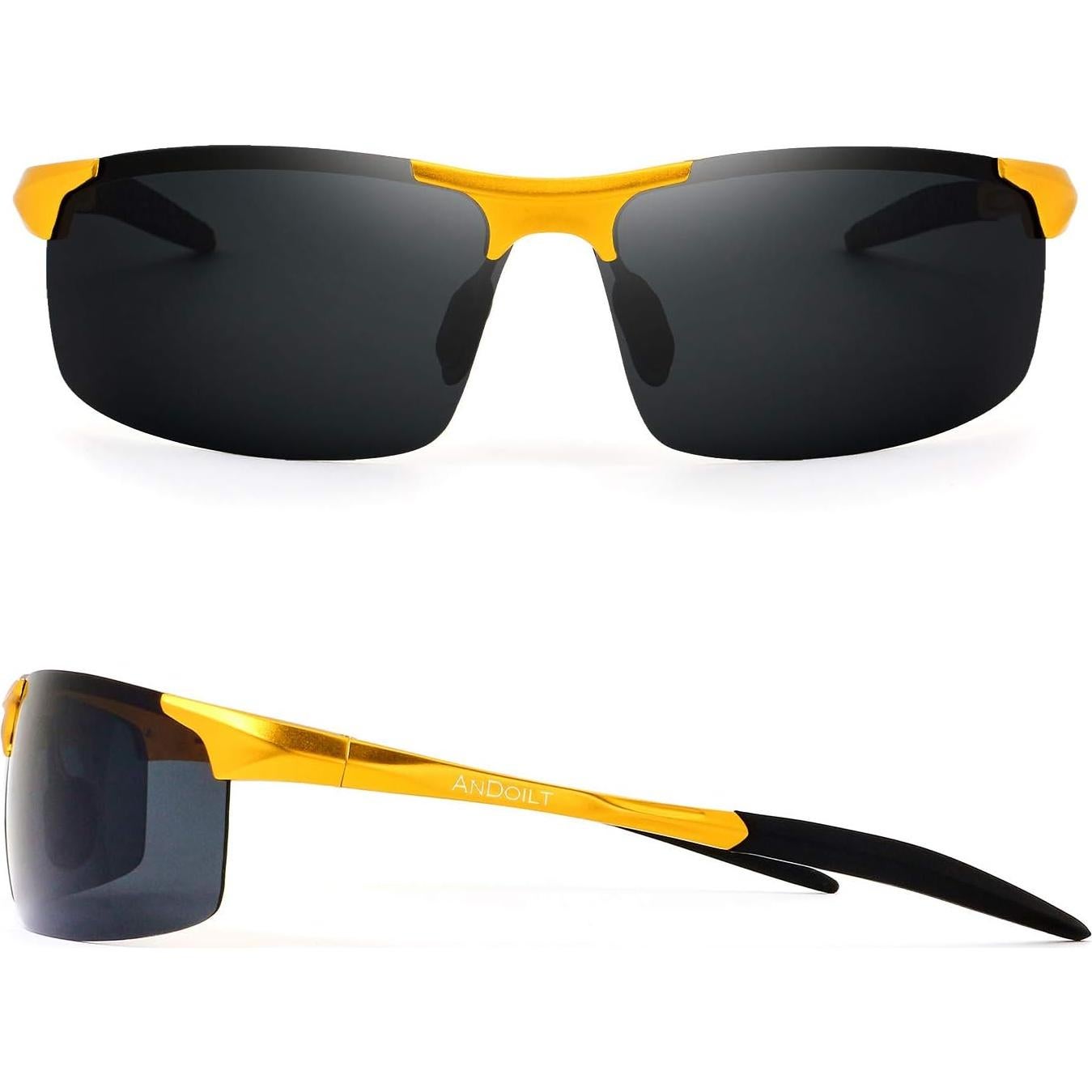 Gafas de sol deportivas ANDOILT polarizadas UV400 para hombres