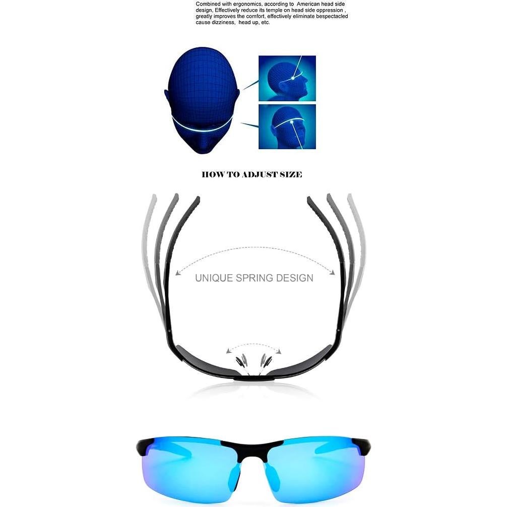 Gafas de Sol Deportivas ANDOILT Polarizadas UV400