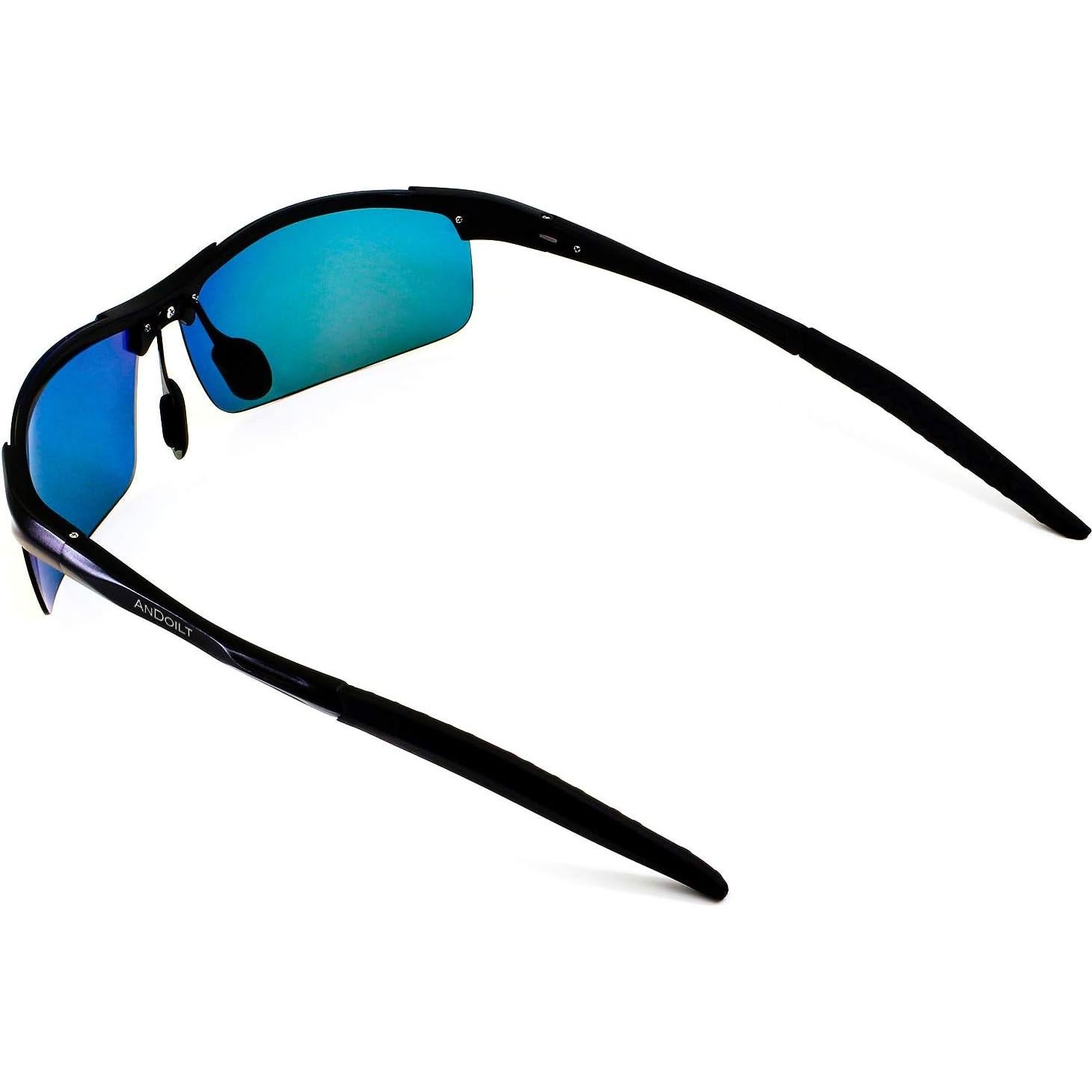 Gafas de Sol Deportivas ANDOILT Polarizadas UV400 Marco Negro