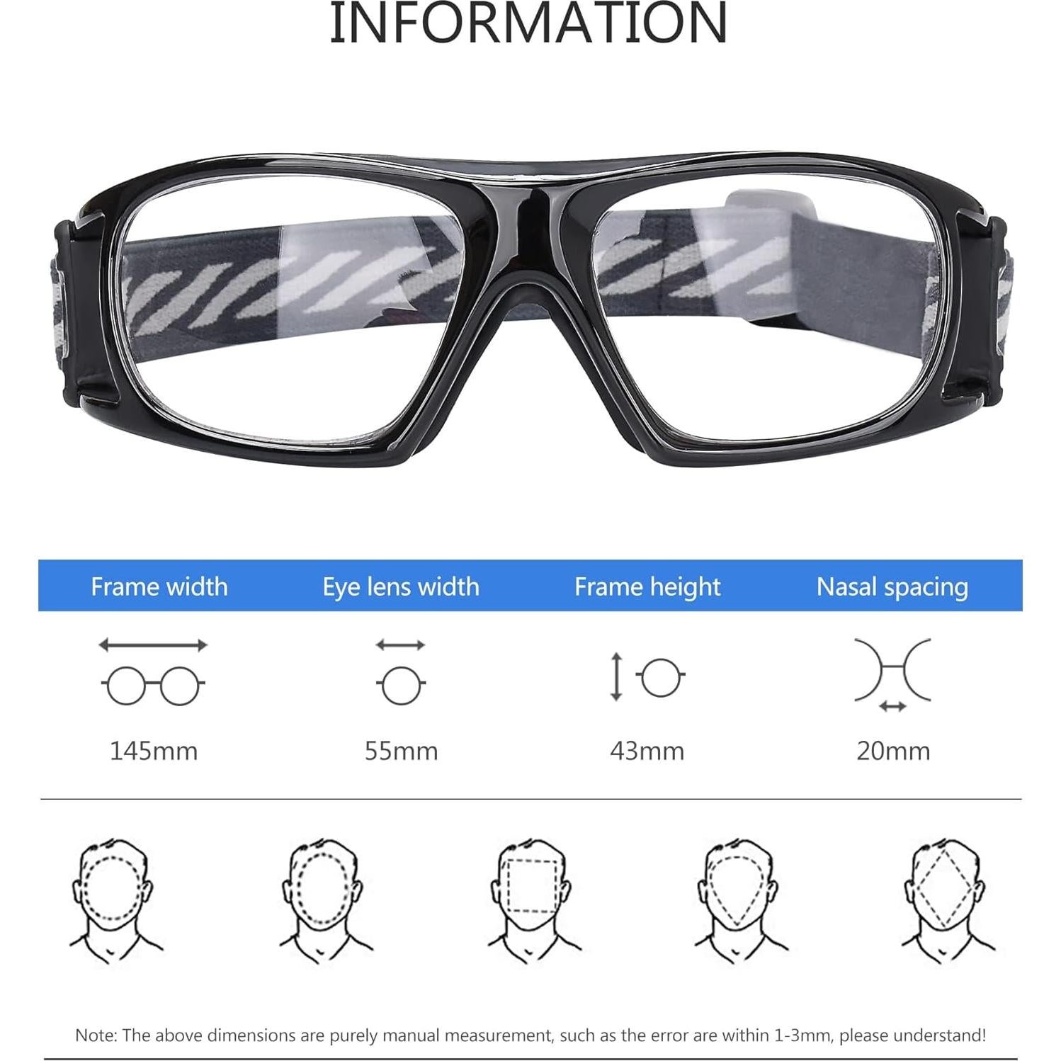 Gafas Deportivas SooGree para Baloncesto y Fútbol